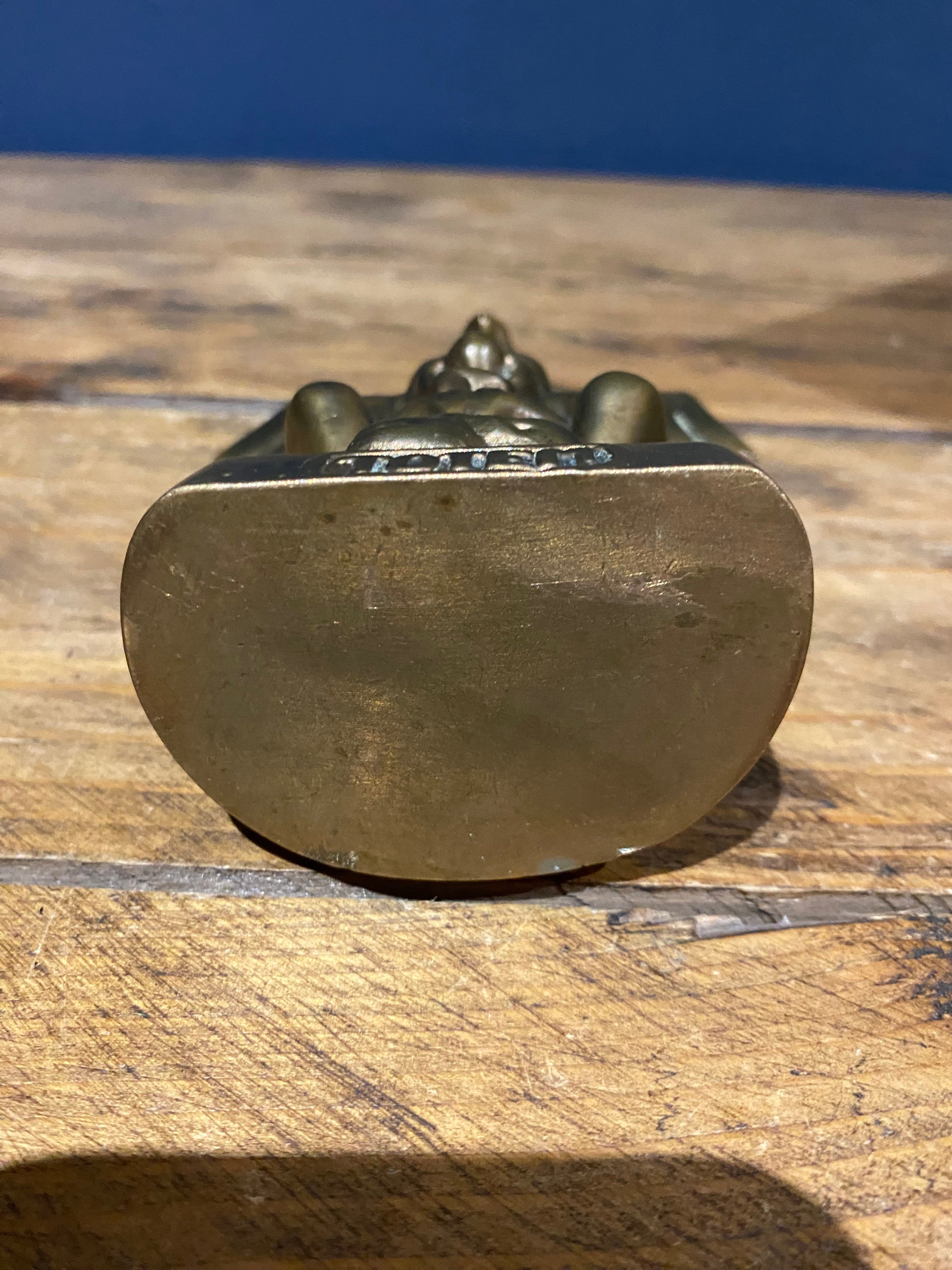 Heavy brass totem ornament