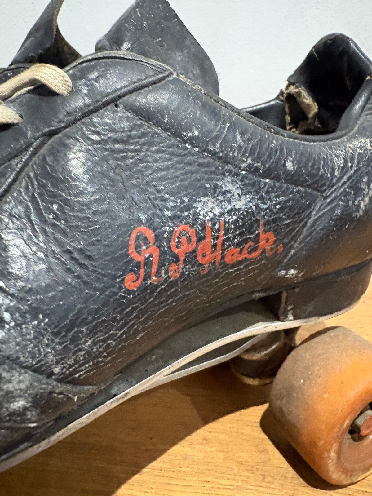 Vintage Dexter Size 7 Roller Skates With Shoes And Signed Hack .