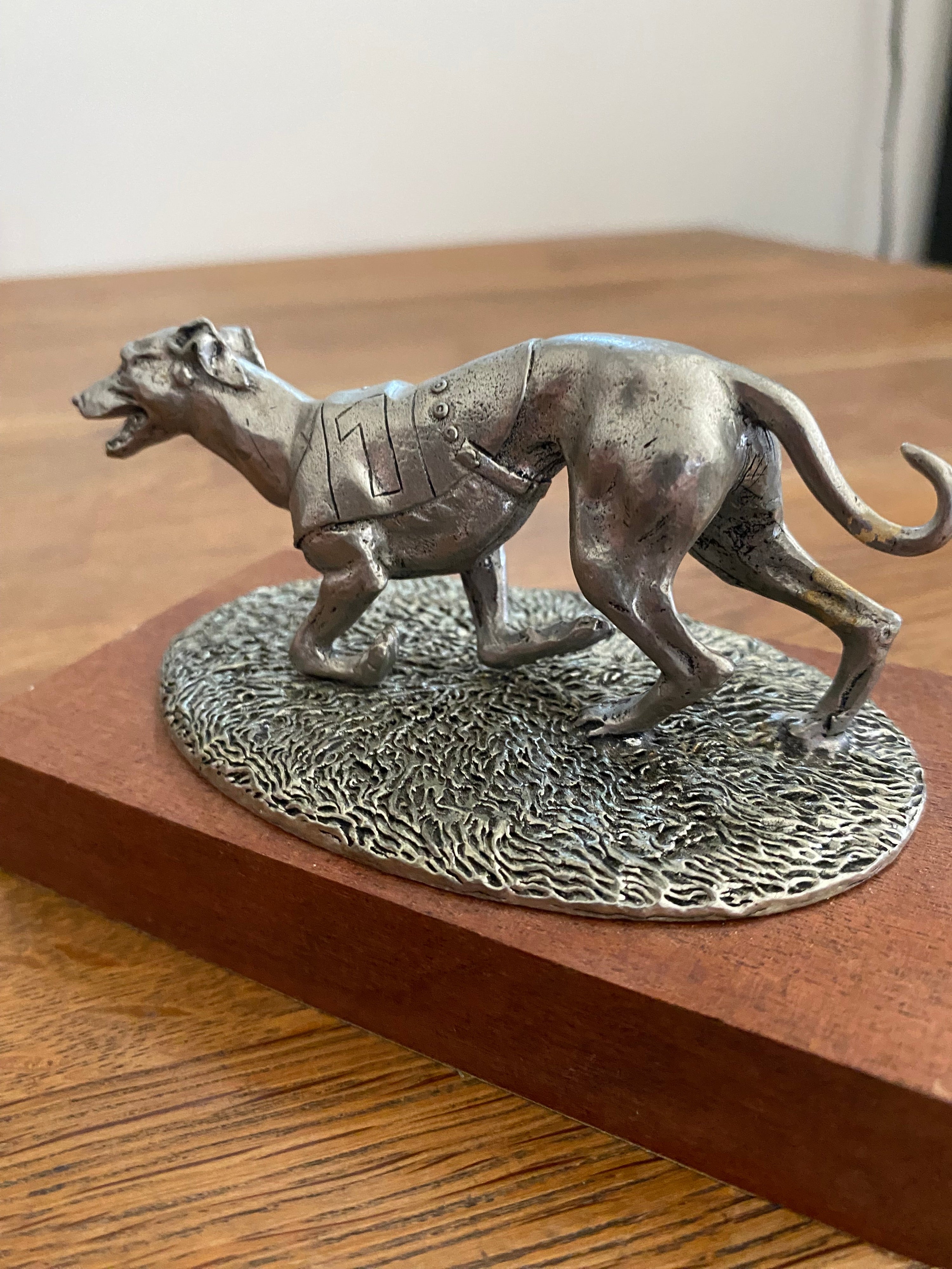 Vintage Ladbrokes Crayford Stadium 1998 , Greyhound Trophy ( Dog Called Rocket?)