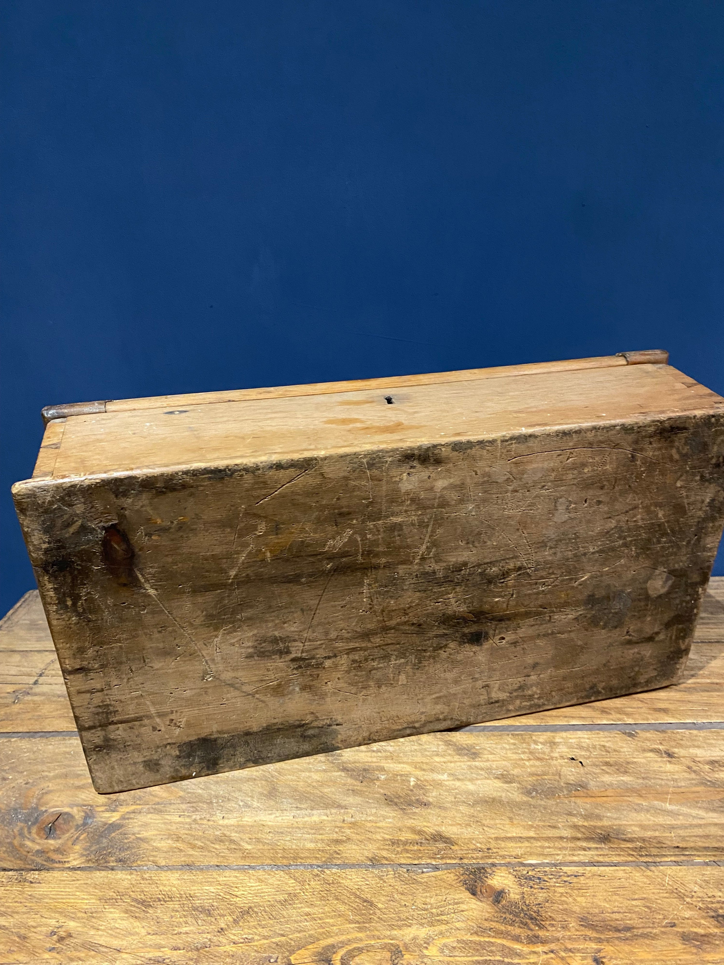 Nice Antique Box , As Found But A Cracking Box