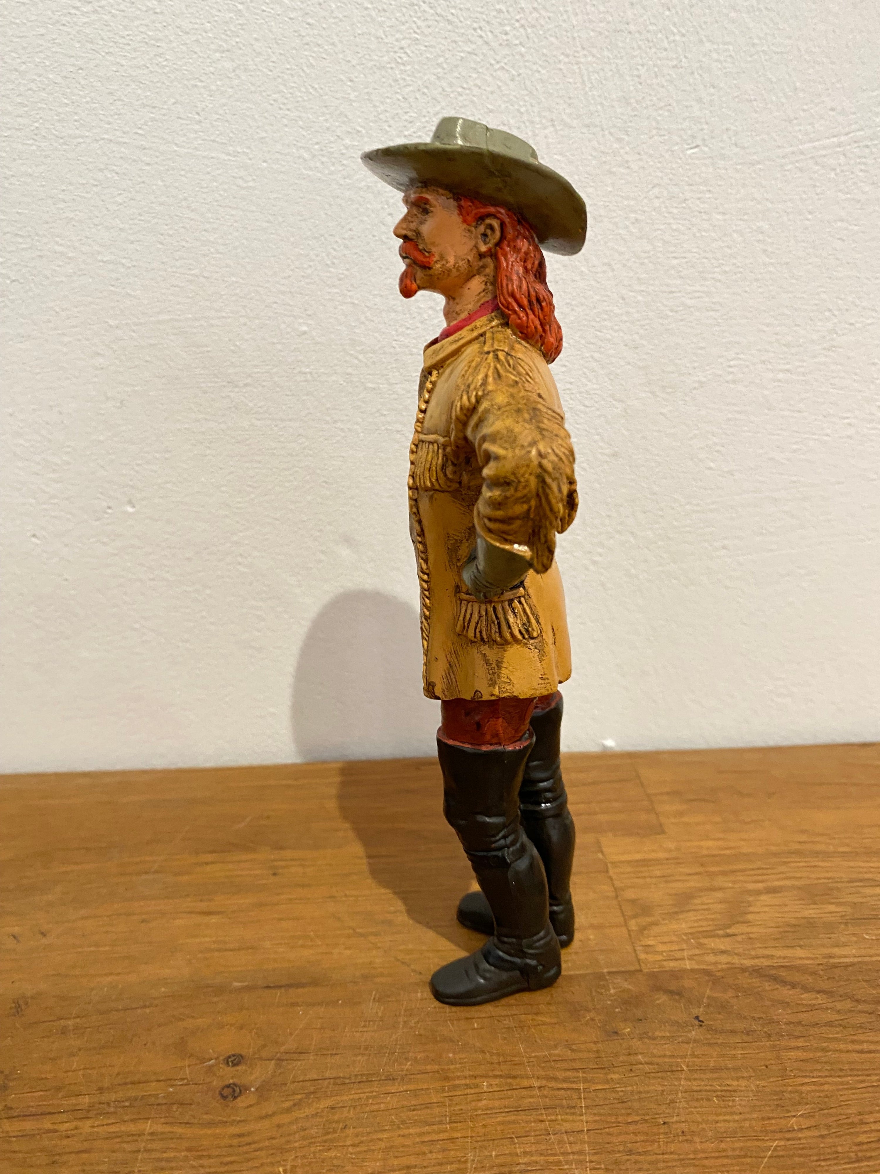 Vintage Comansi Wild West Series Buffalo Bill , 7 Inch Plastic Figure