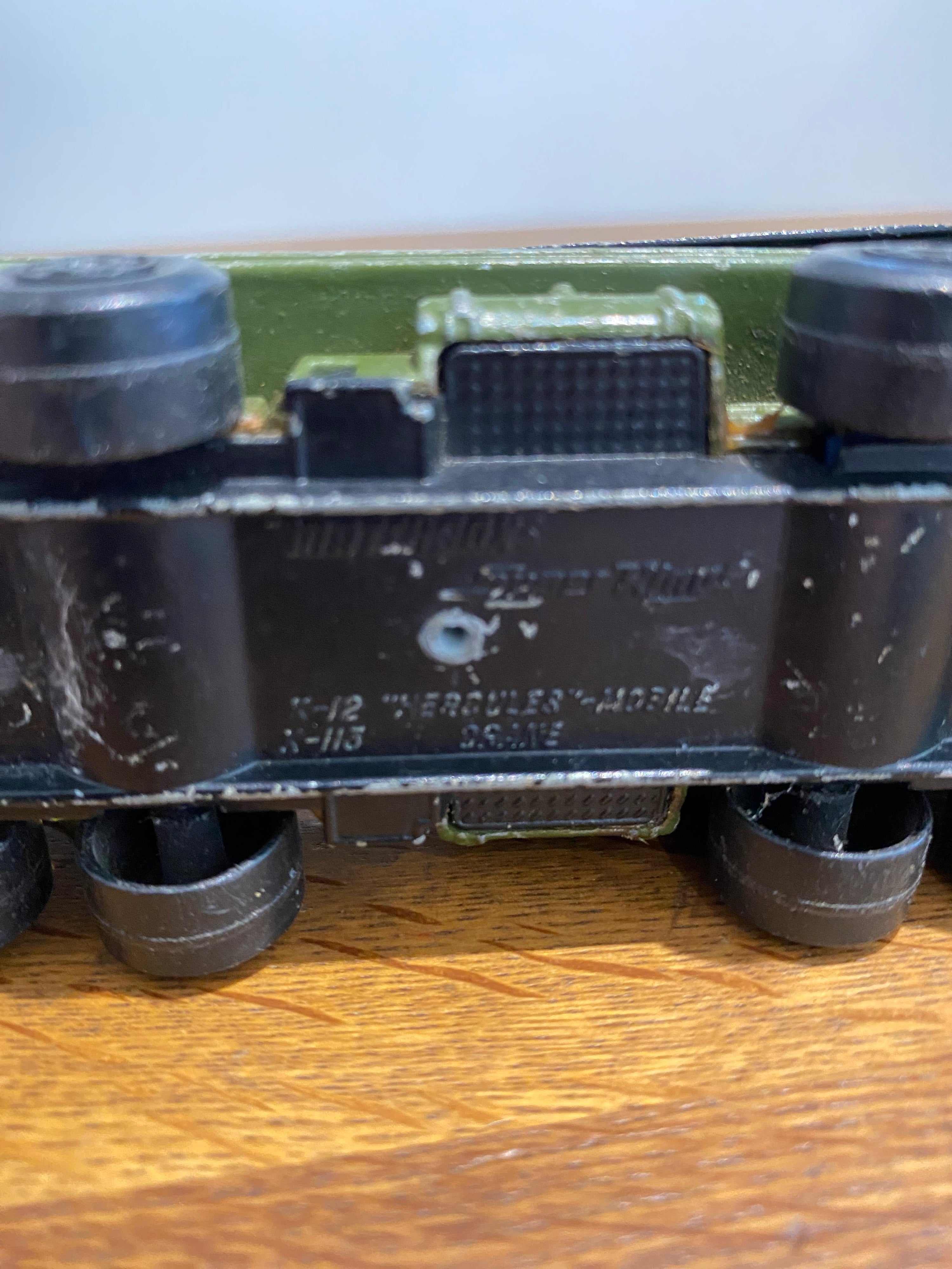 Matchbox Superkings K-12 Hercules Mobile Crane Military, 1974
