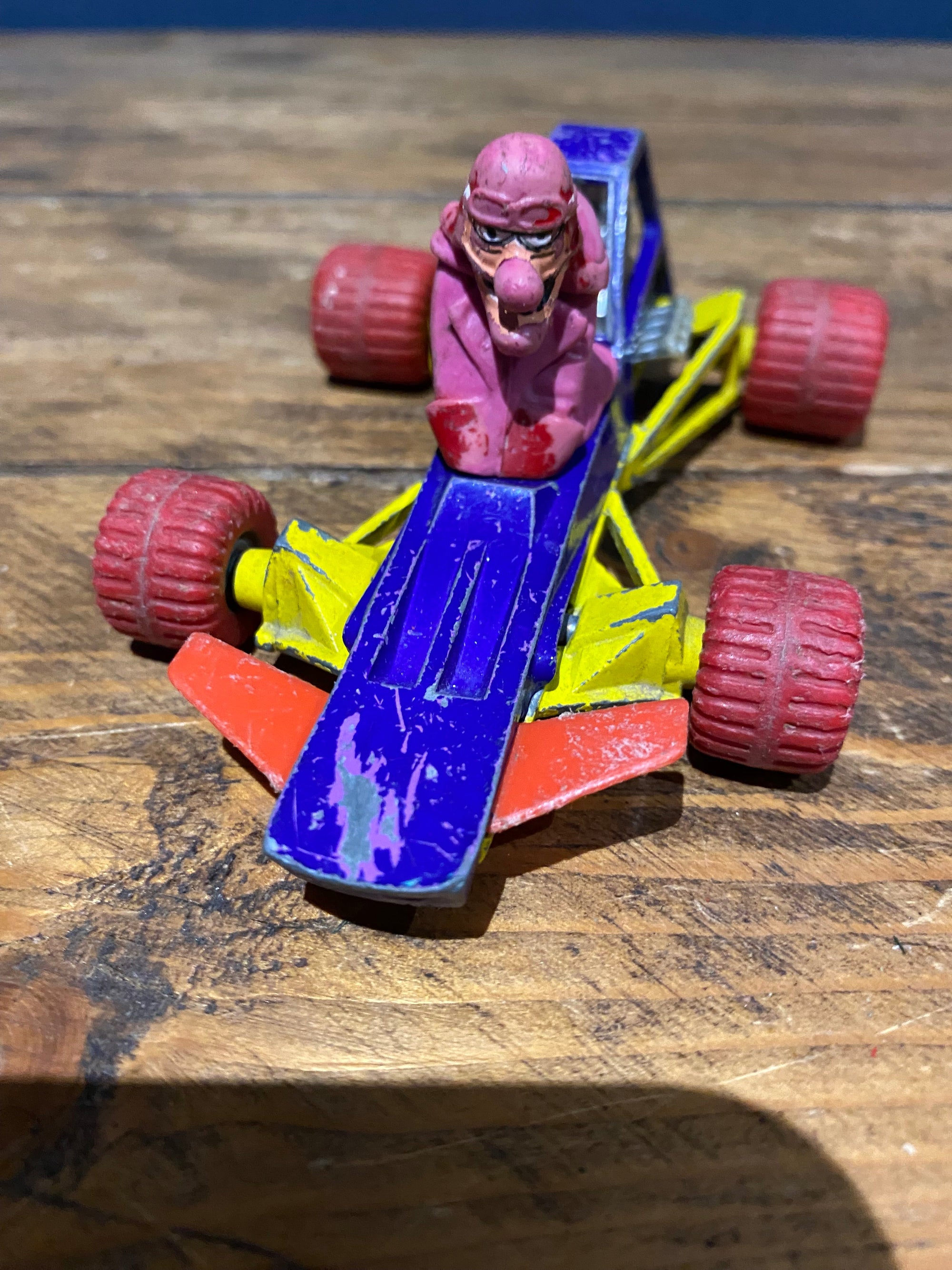 Vintage Corgi Comics Dick Dastardly Racer toy car , 1970’s