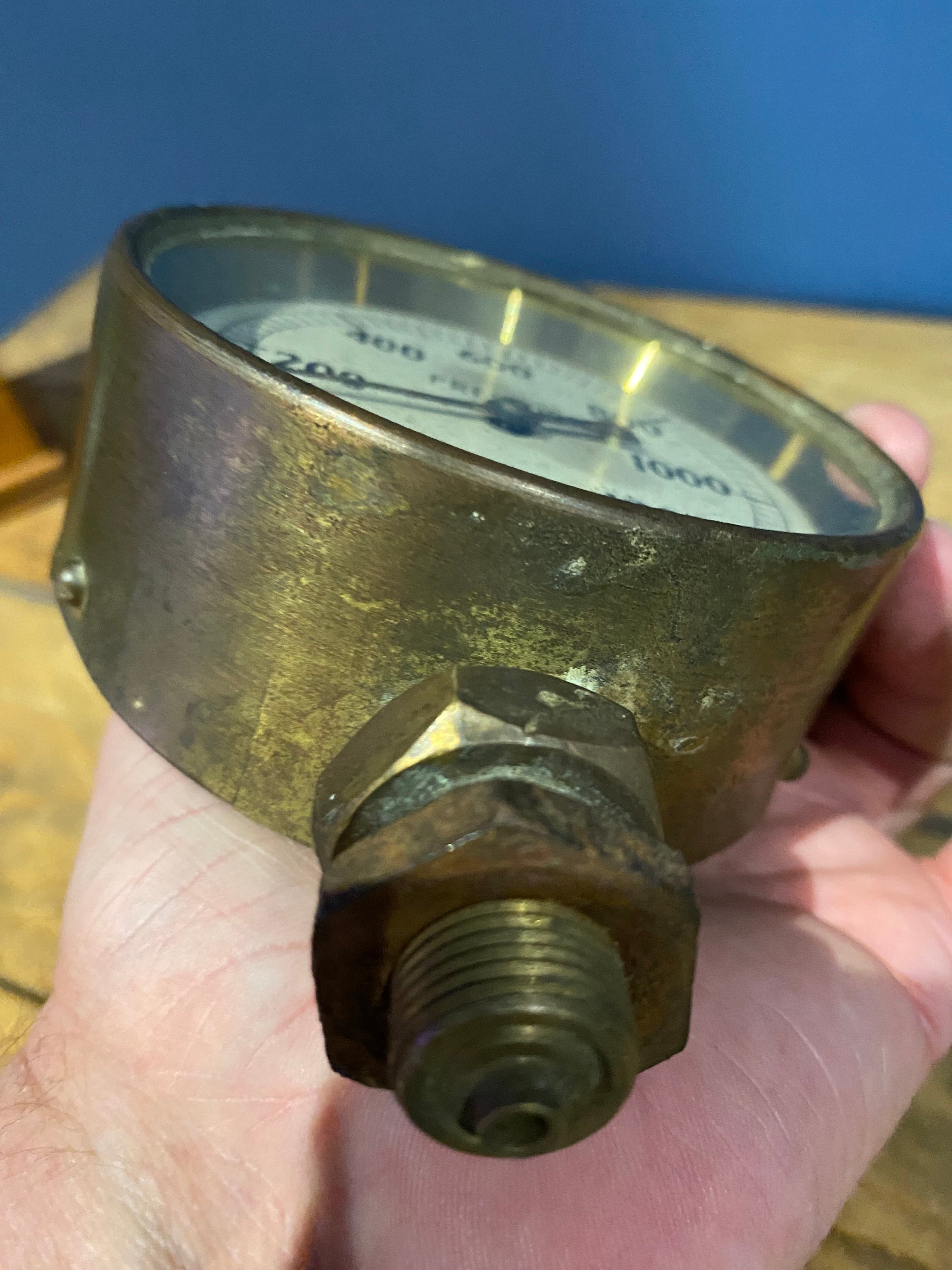 Antique/ Vintage Pressure Gauge, Steampunk