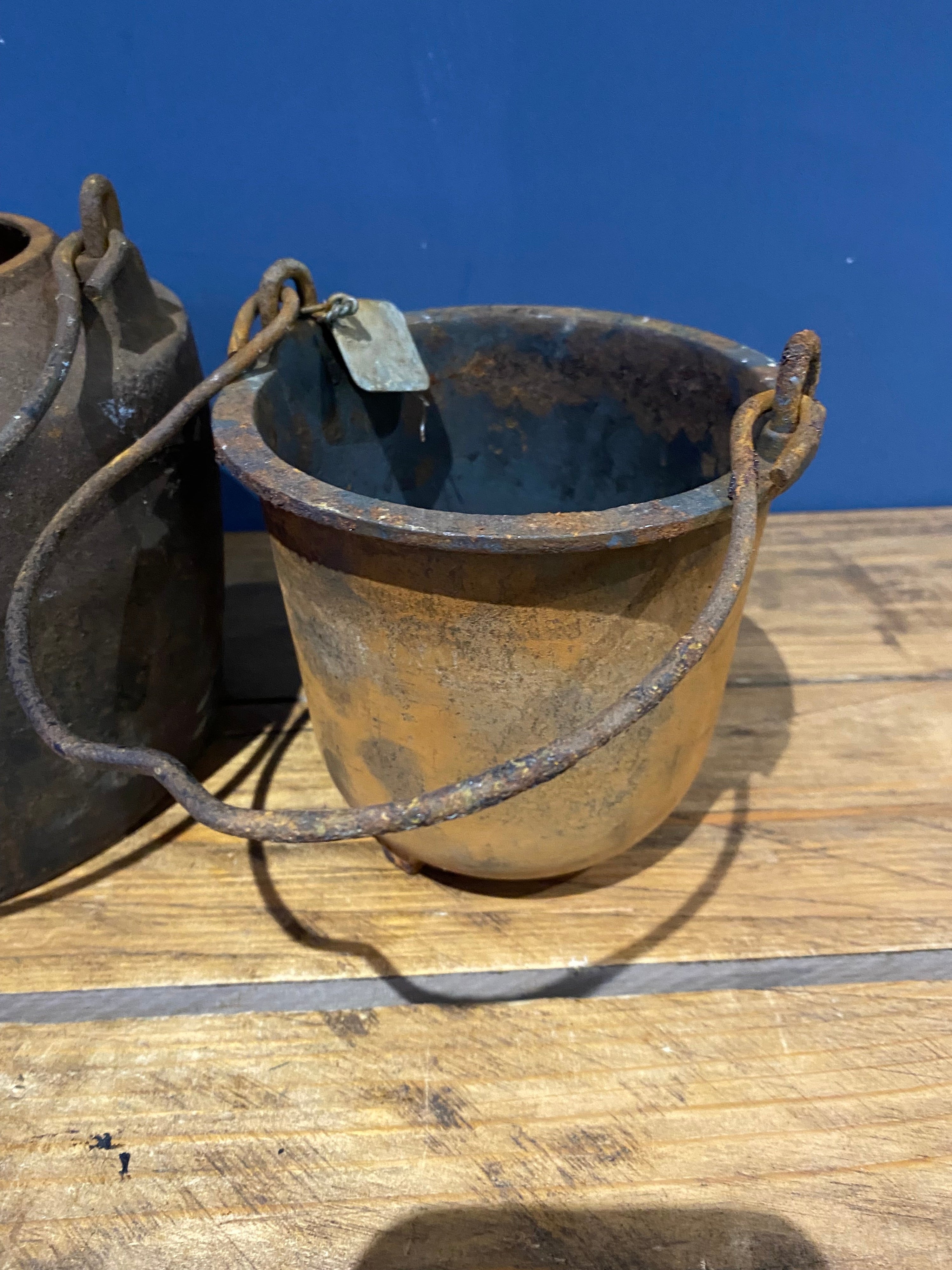 Antique/ Vintage Kenrick 2 Pint Glue Pot , As Found