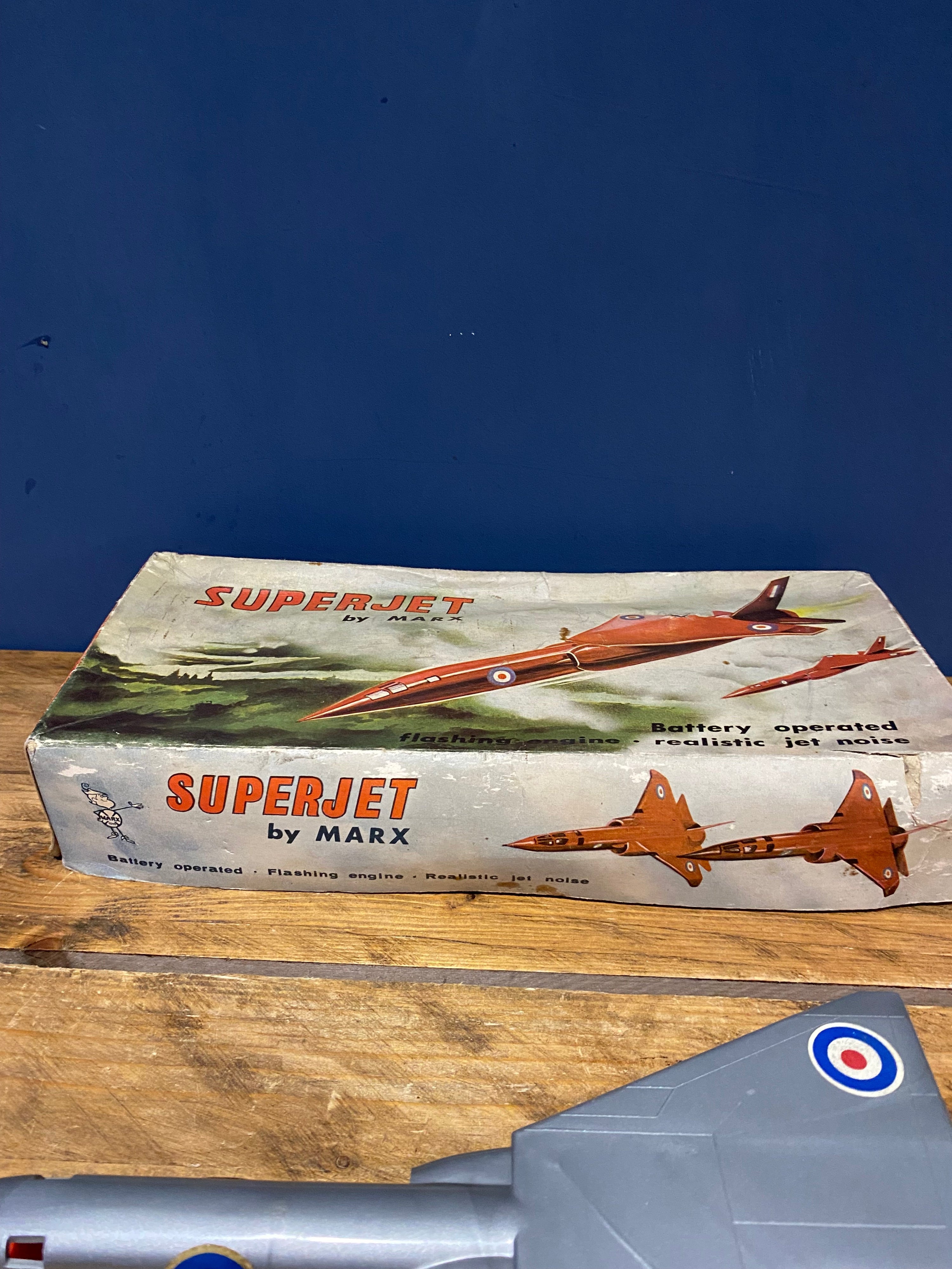 Vintage Marx Superjet, Rare Not Working