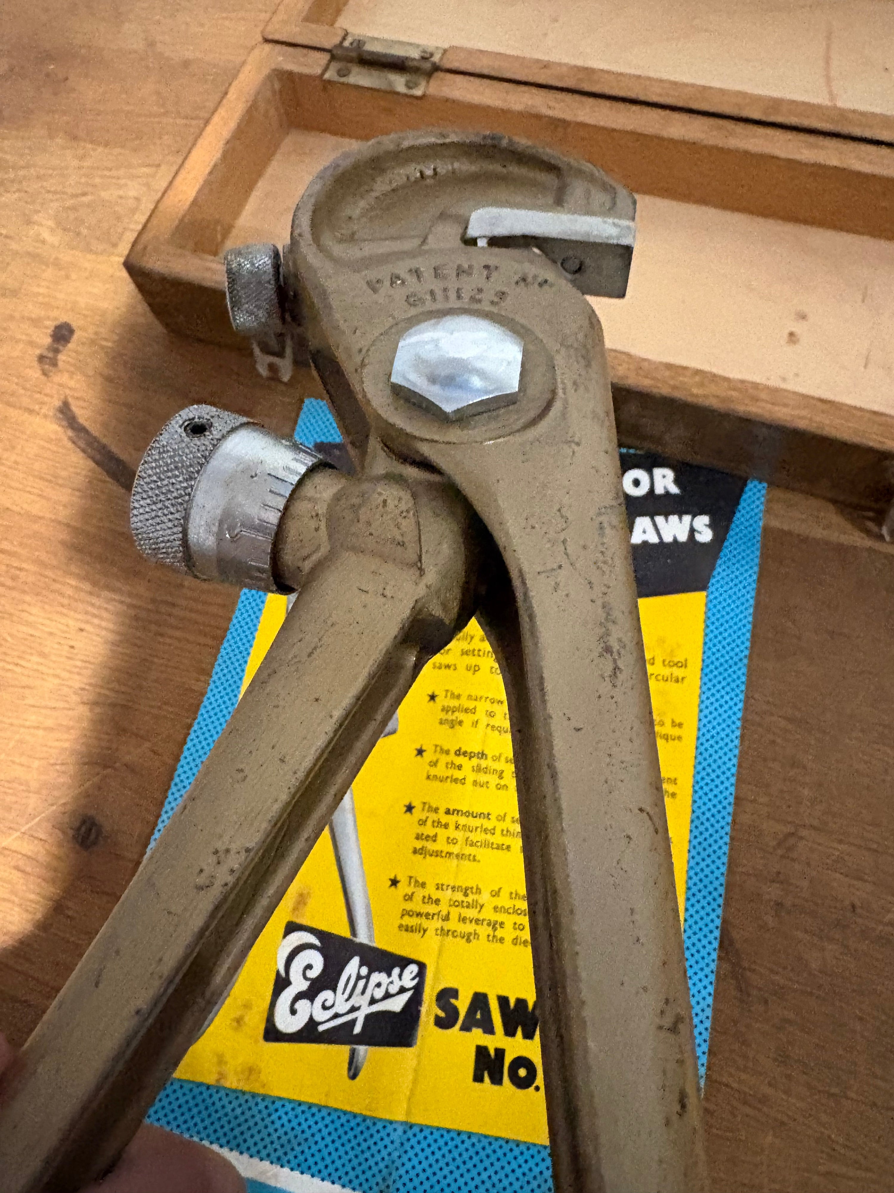 Vintage Eclipse No79 Saw Set . .