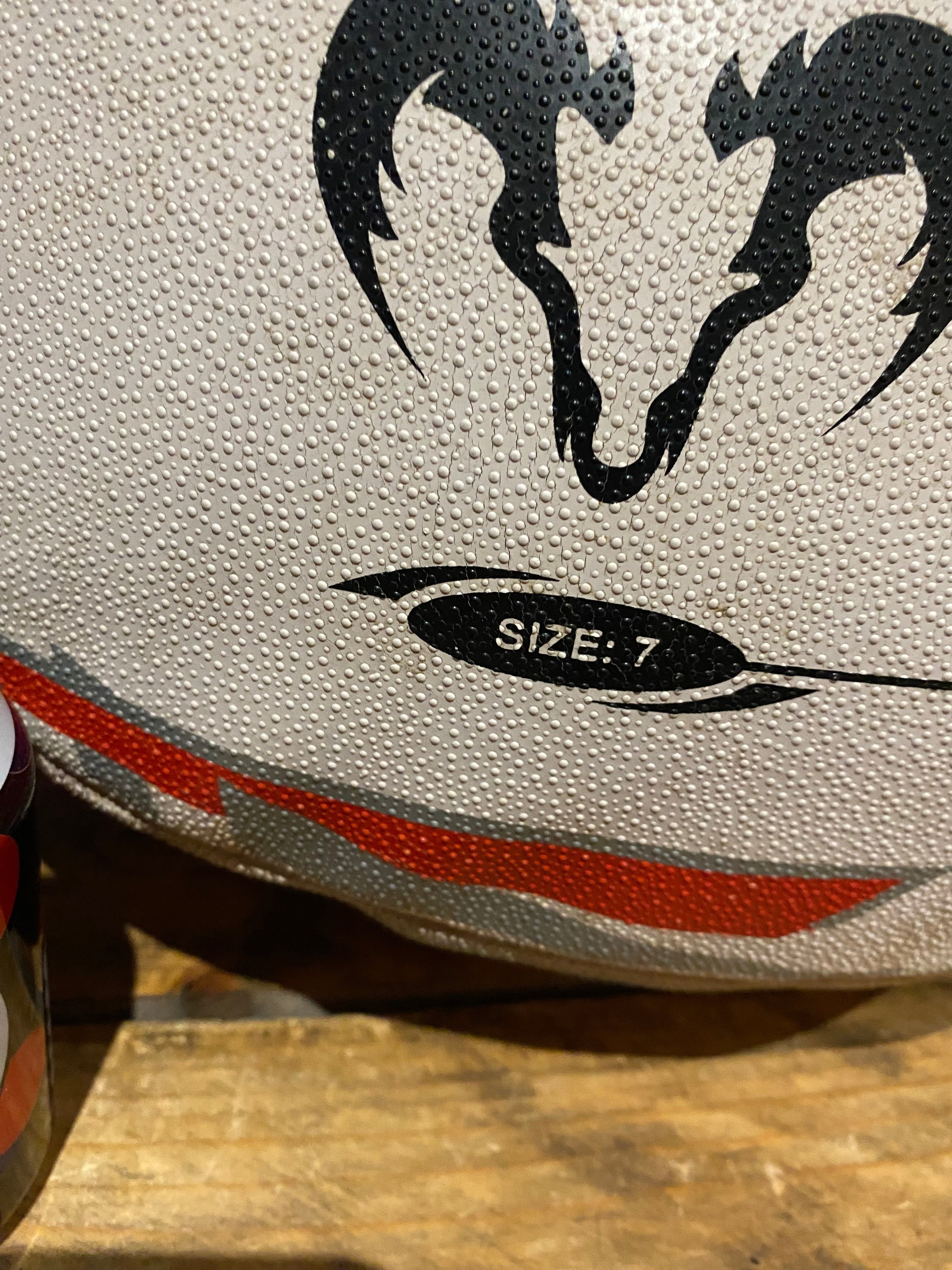 Jumbo Size 7 RAM Rugby Ball , Display Item