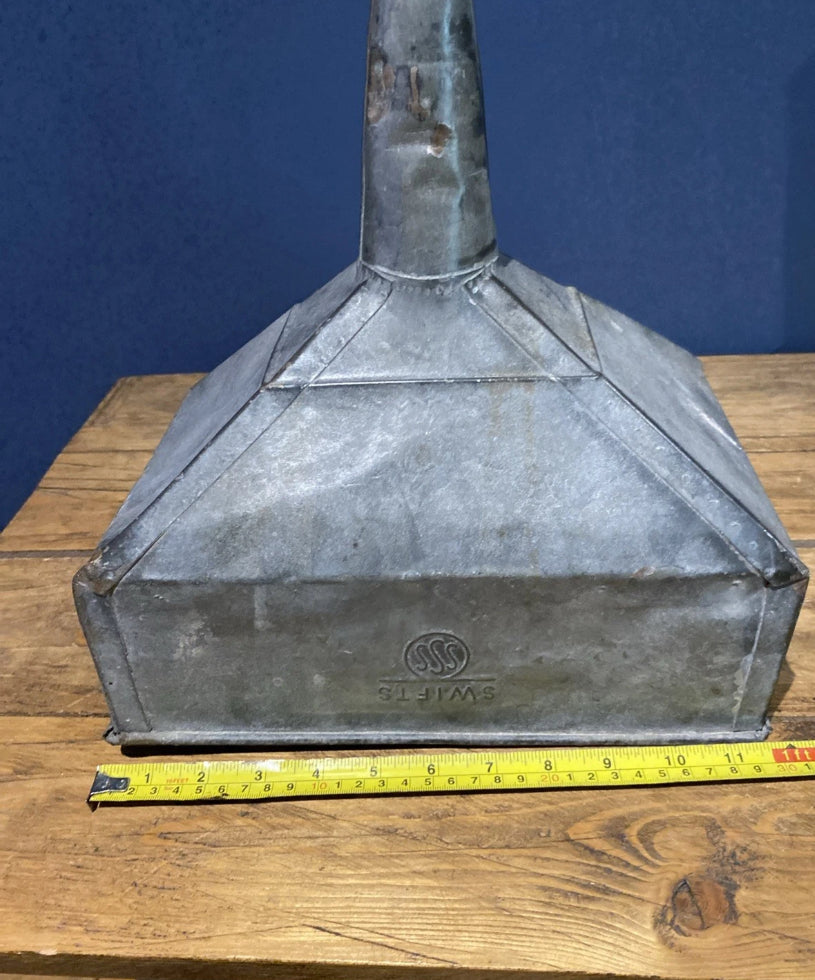 Vintage Galvanised Swifts Tractor Funnel