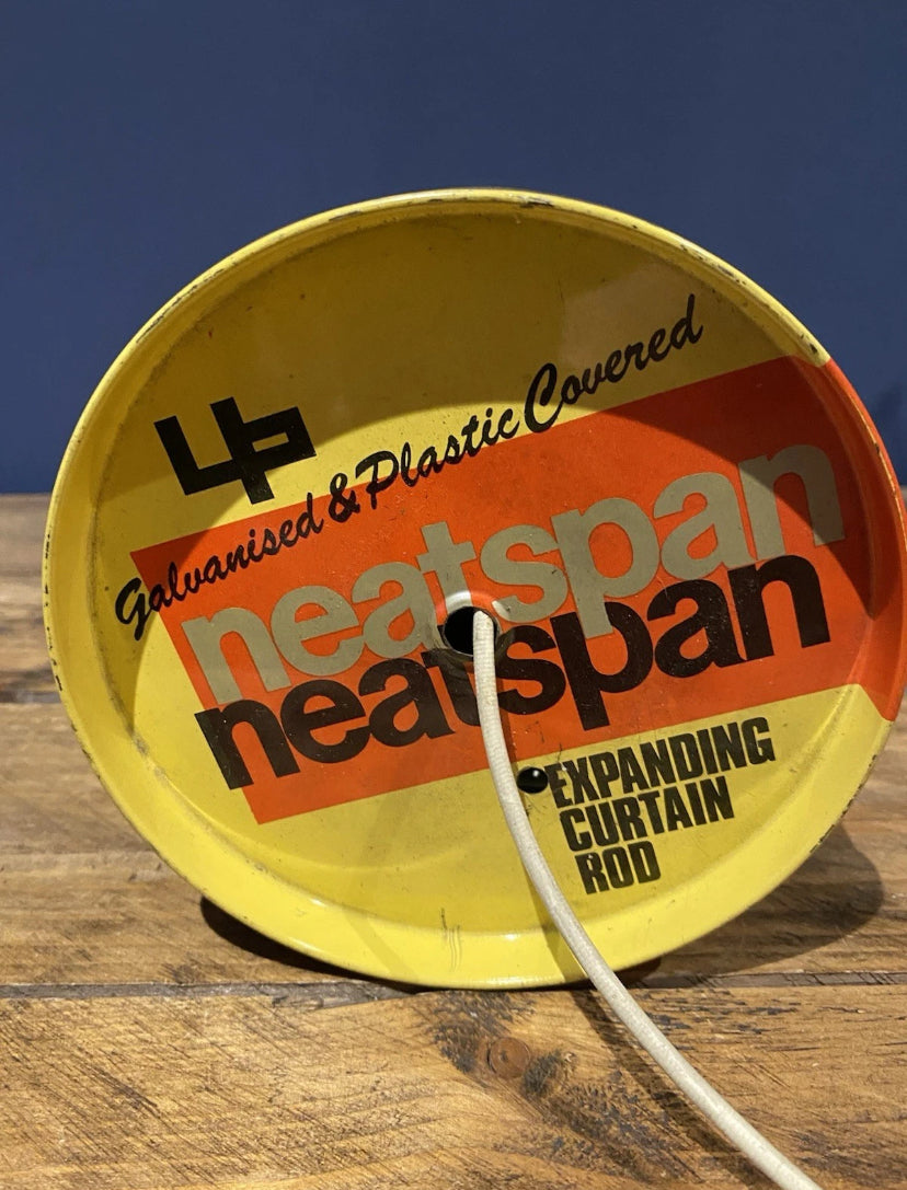 Vintage Neatspan Expanding Curtain Rod Tin