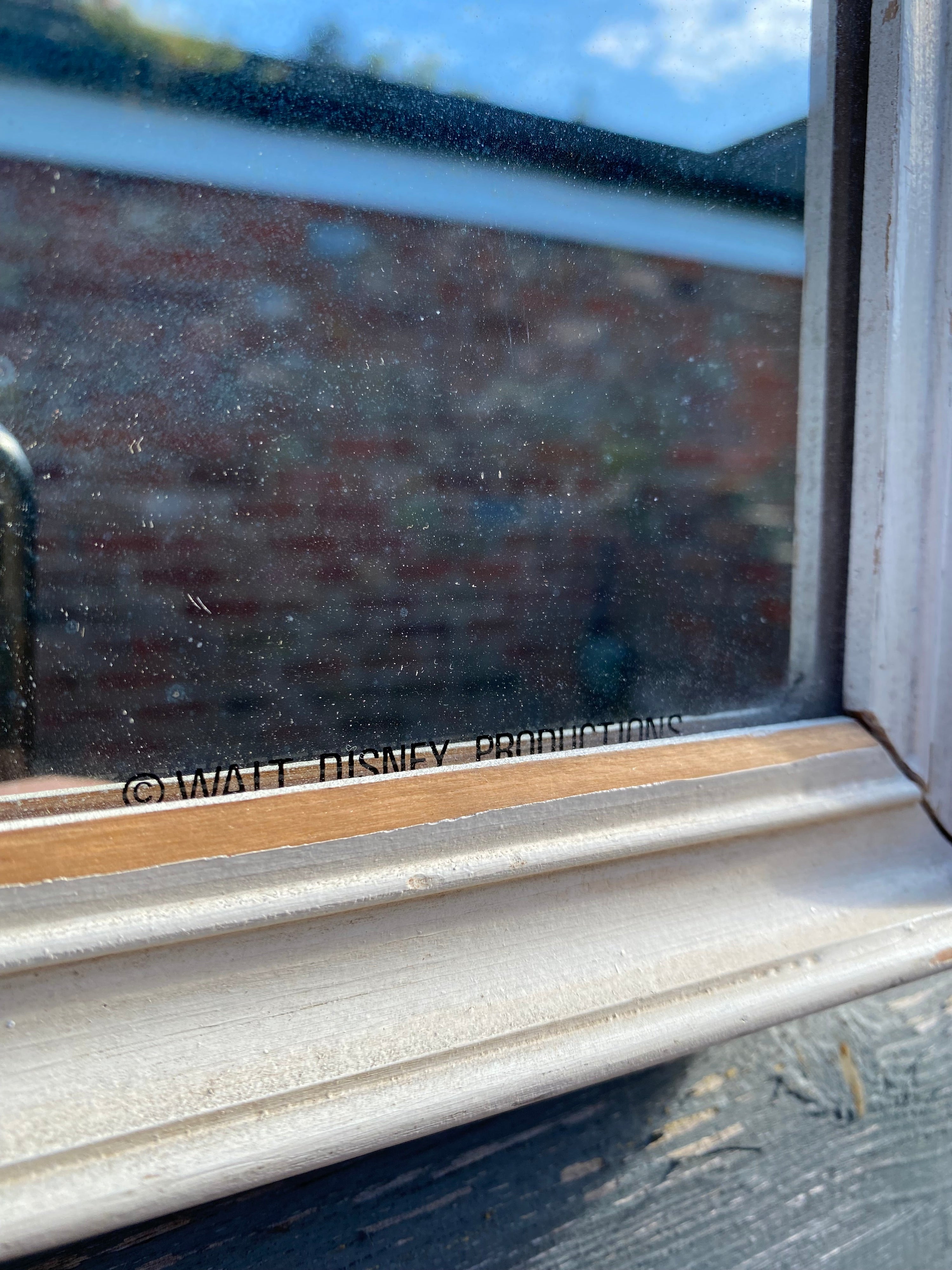 Original Vintage Walt Disney Donald Duck Mirror.