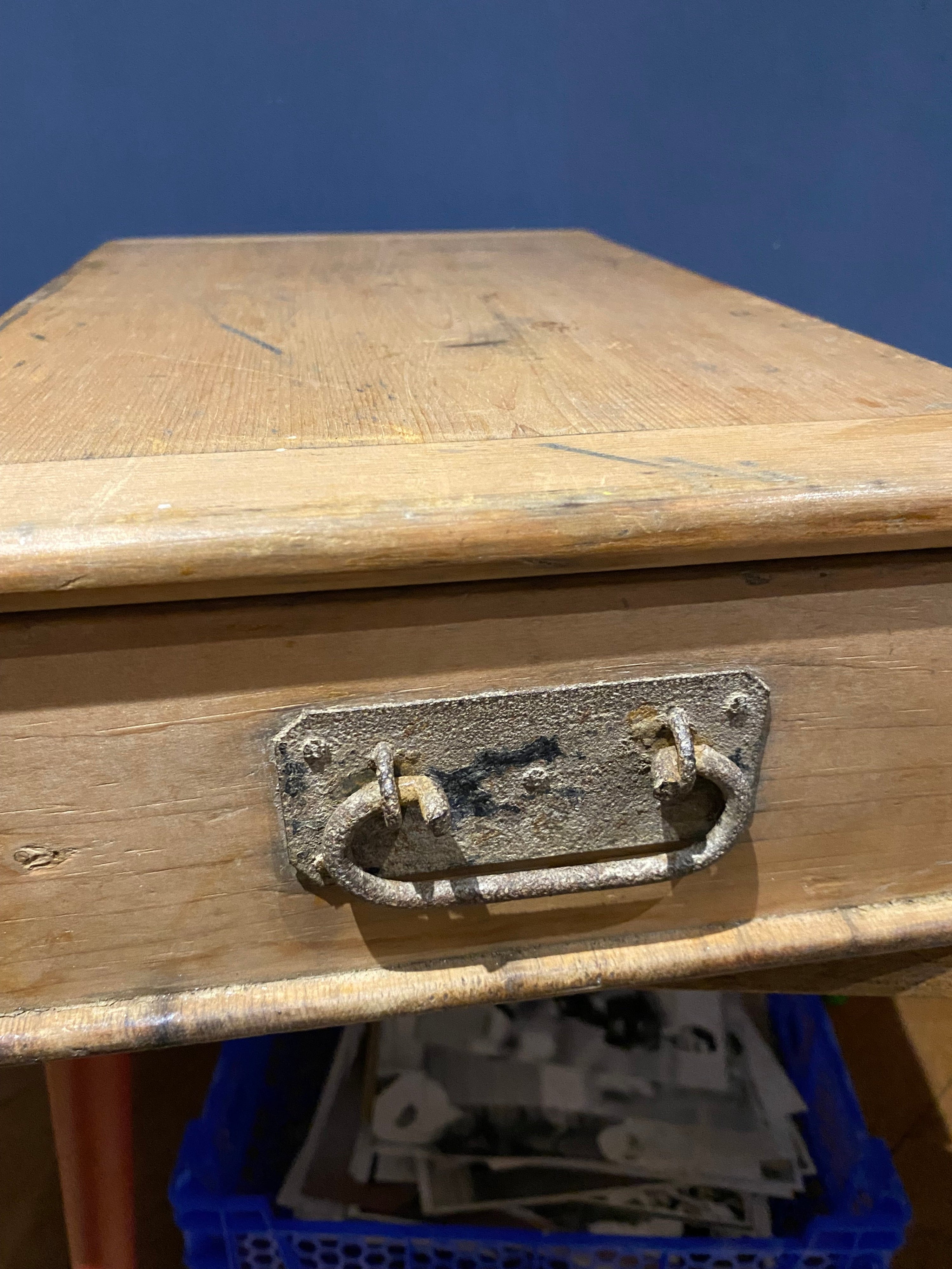 Nice Antique Box , As Found But A Cracking Box