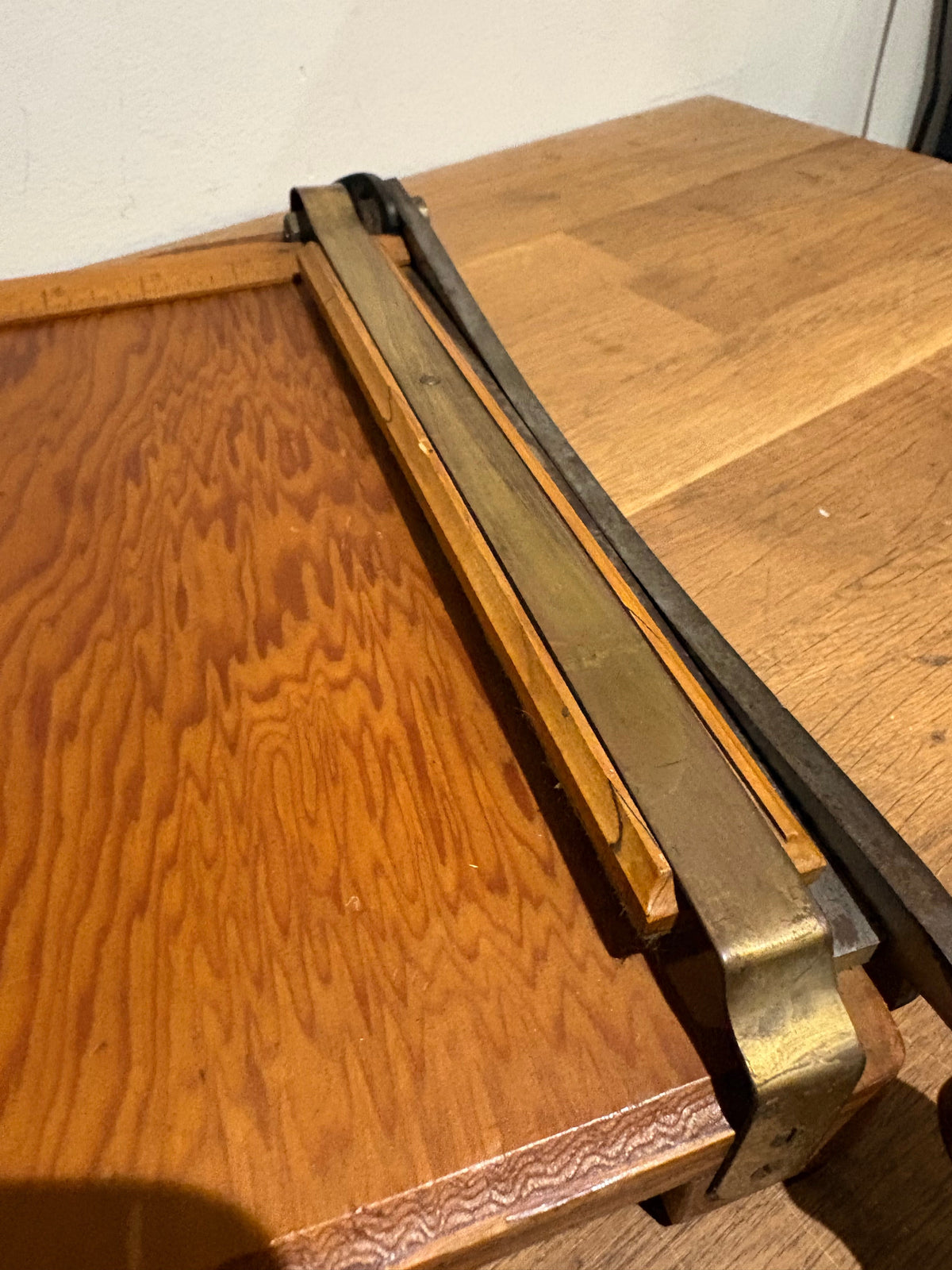 Vintage Jay-Nay Photograph/ Paper Guillotine , Paper Cutter.