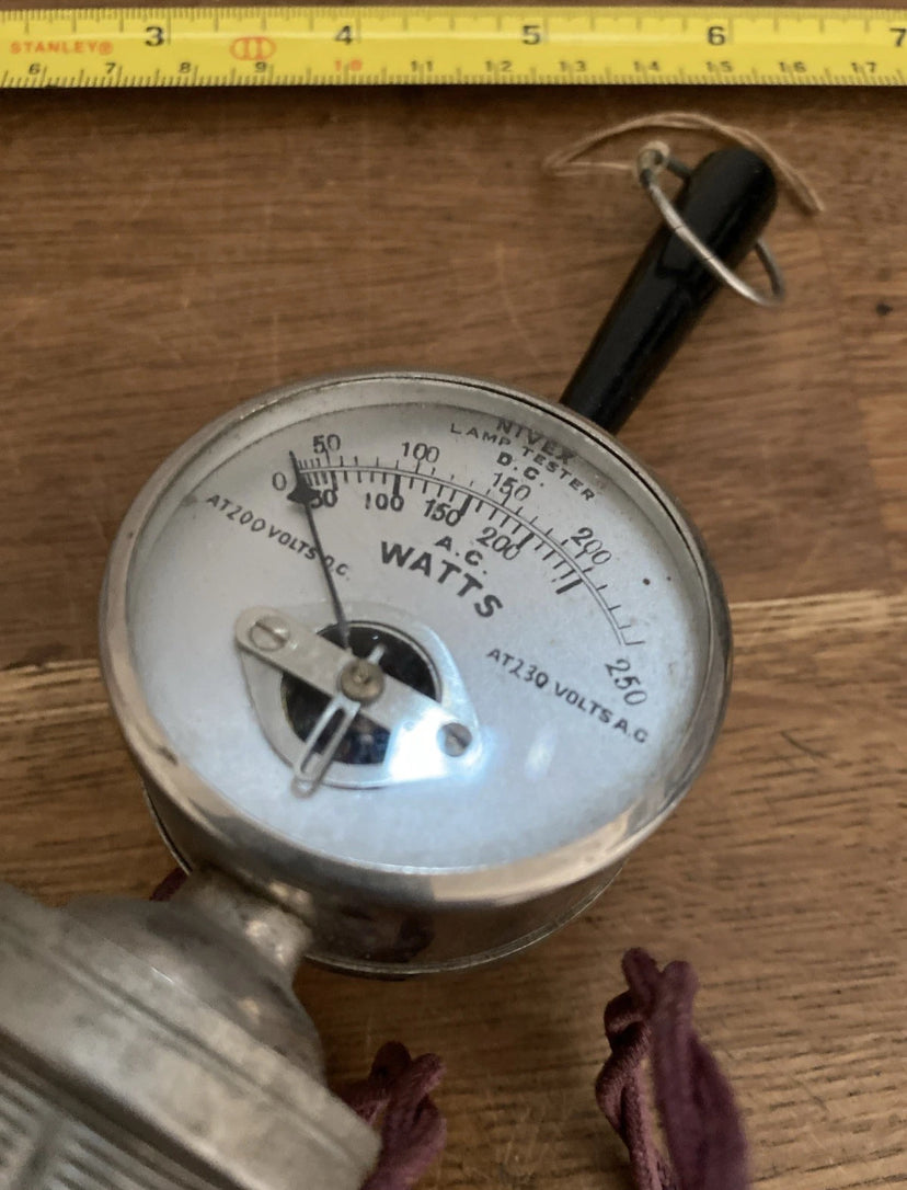 Vintage Nivex Lamp Tester , Bulb Tester Etc