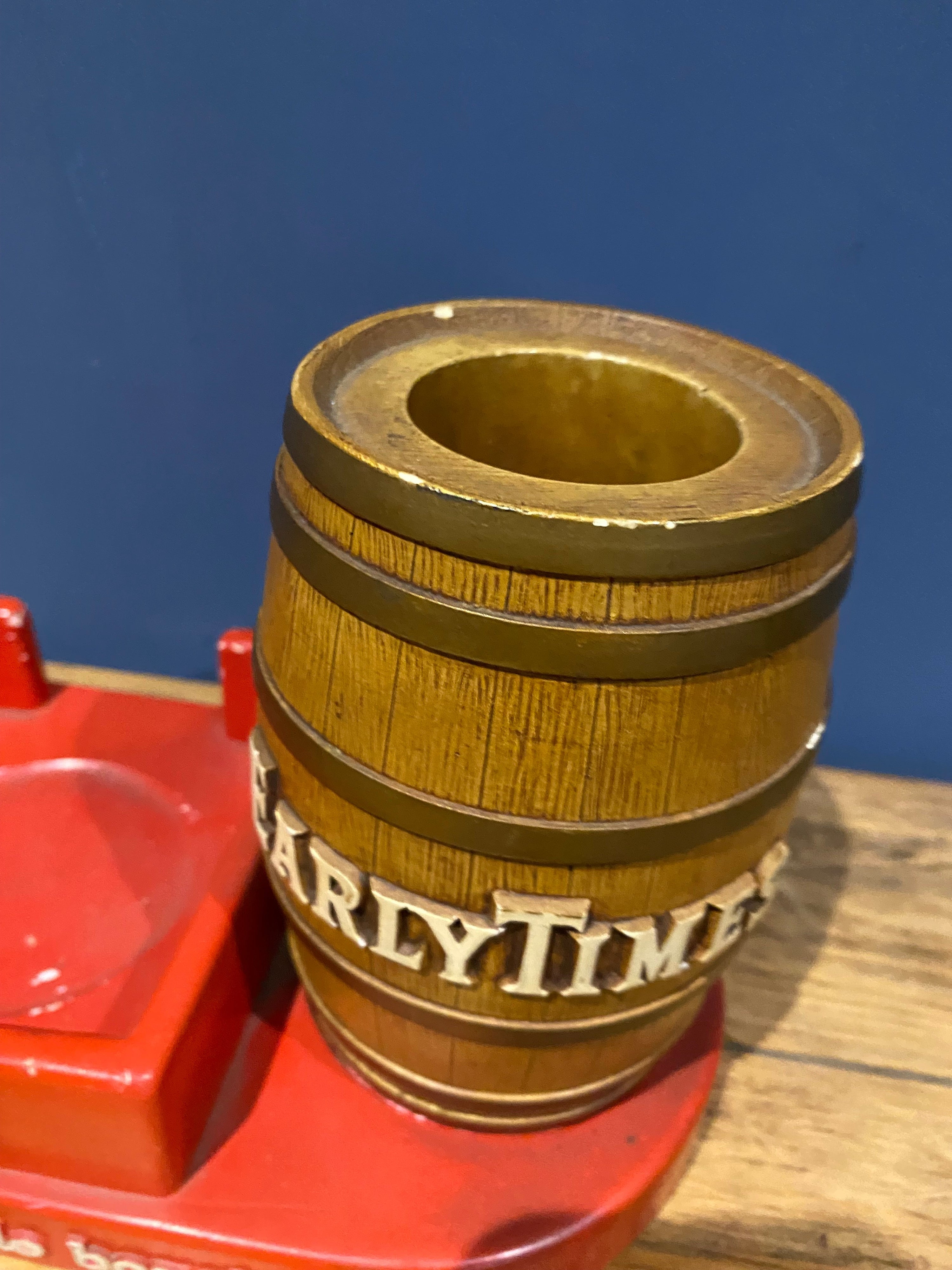 Vintage Early Times Advertising Item , Bottle Or Condiment/ Napkin Holder