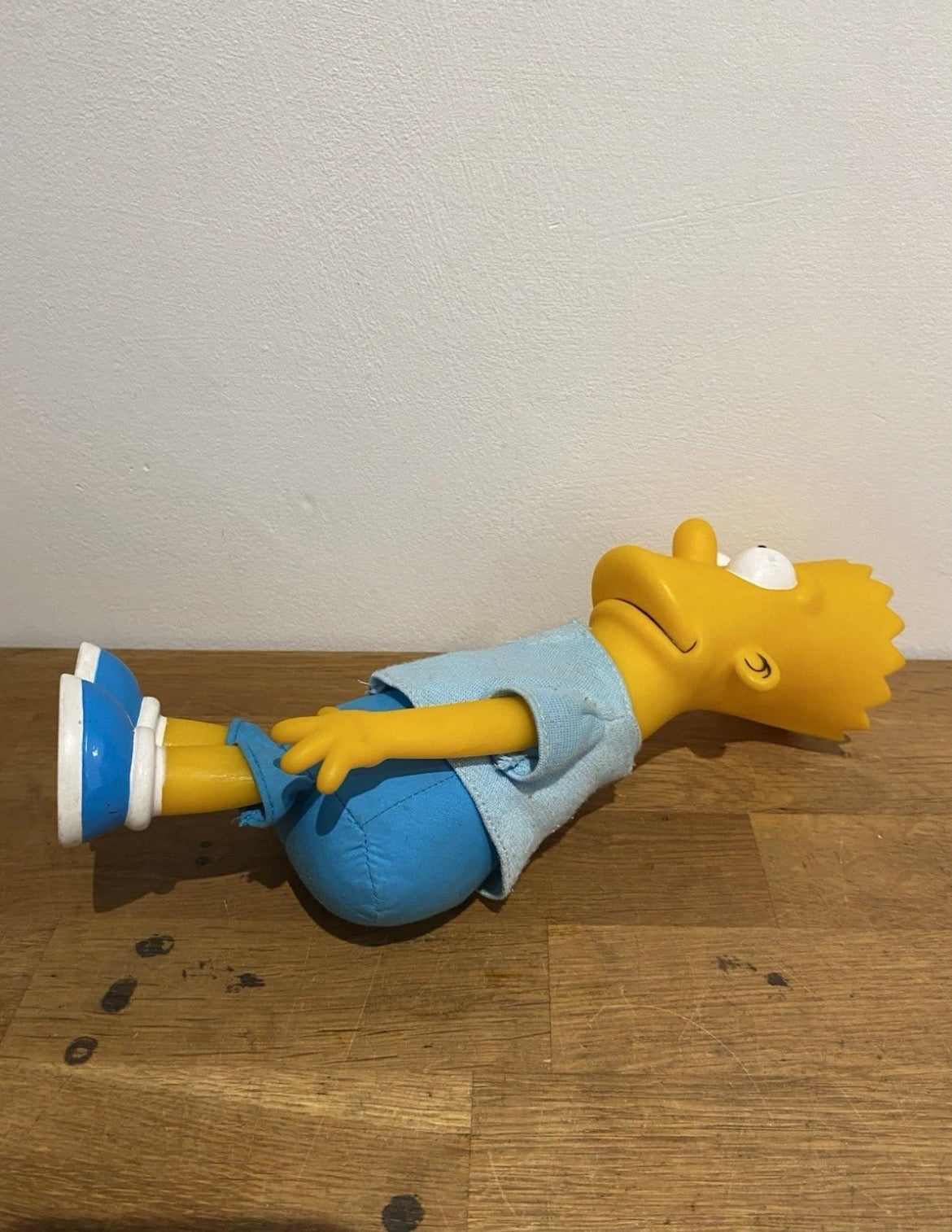 Vintage 1990 Bart Simpsom / Matt Groening, Vinyl And Plush Doll Figure