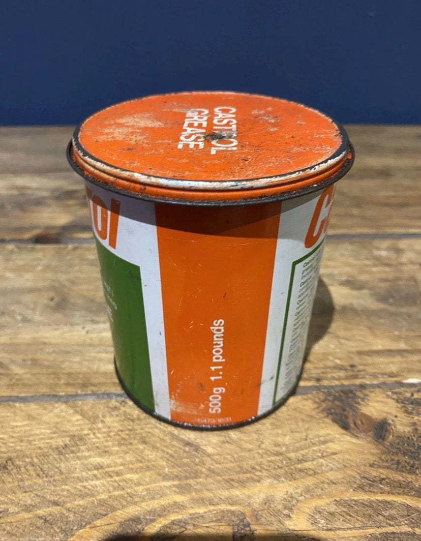 Vintage Castrol LM Grease Tin , Garage Collectable