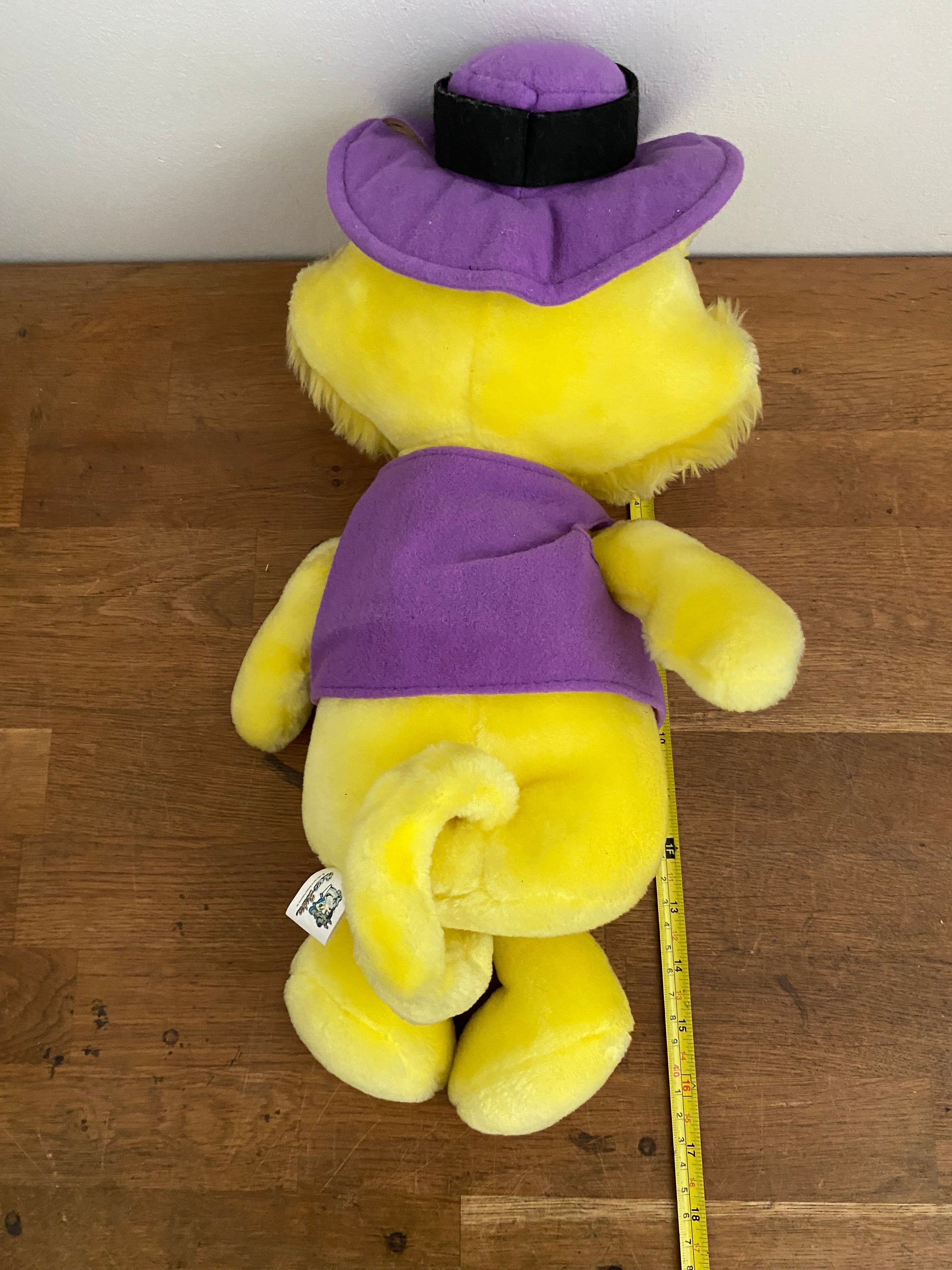 Vintage 1990 Top Cat Cuddly Toy , Hanna Barbera, Plush