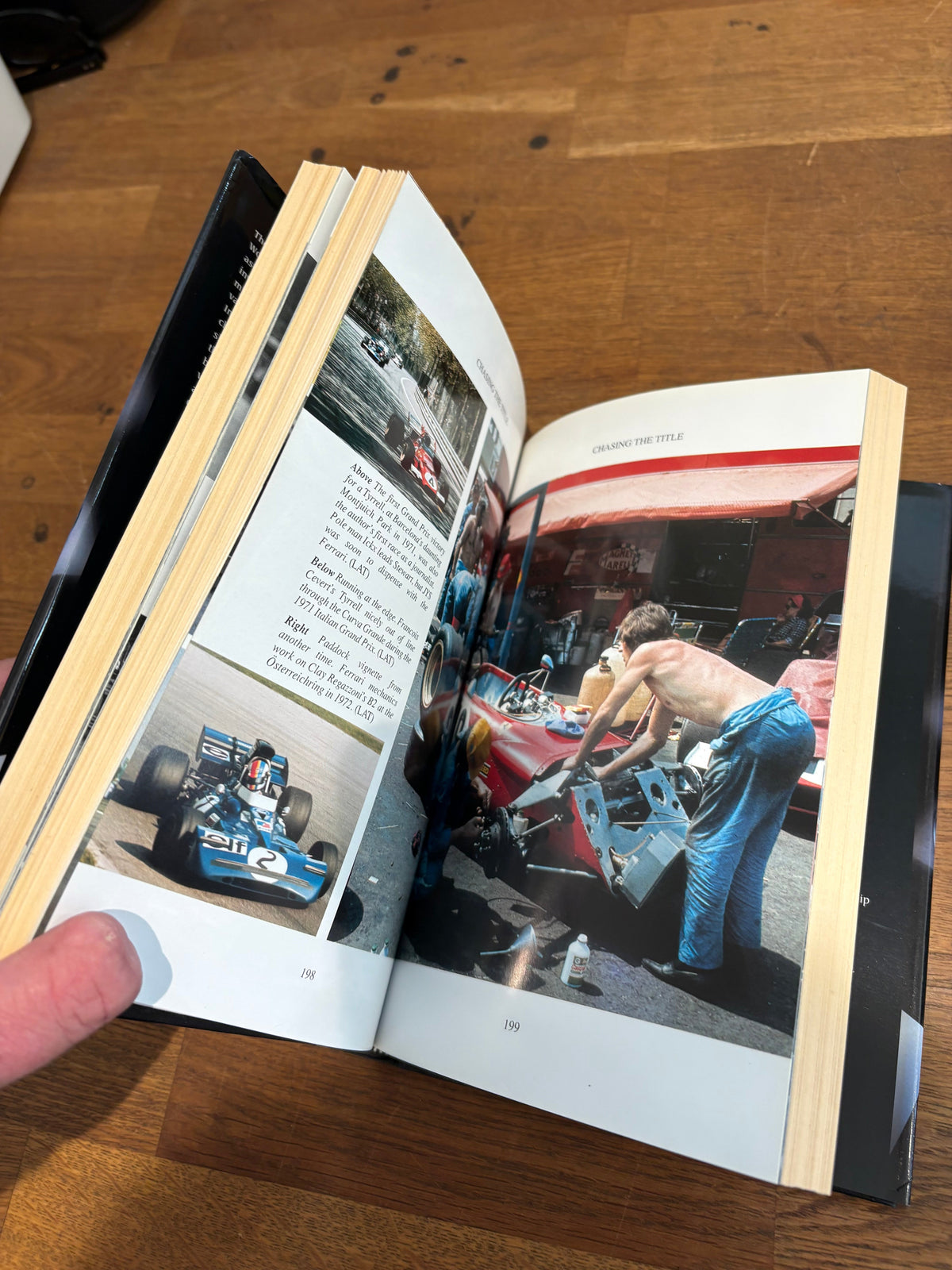 Chasing The Title, Memorable Moments From Formula One, Hardback , Nigel Roebuck