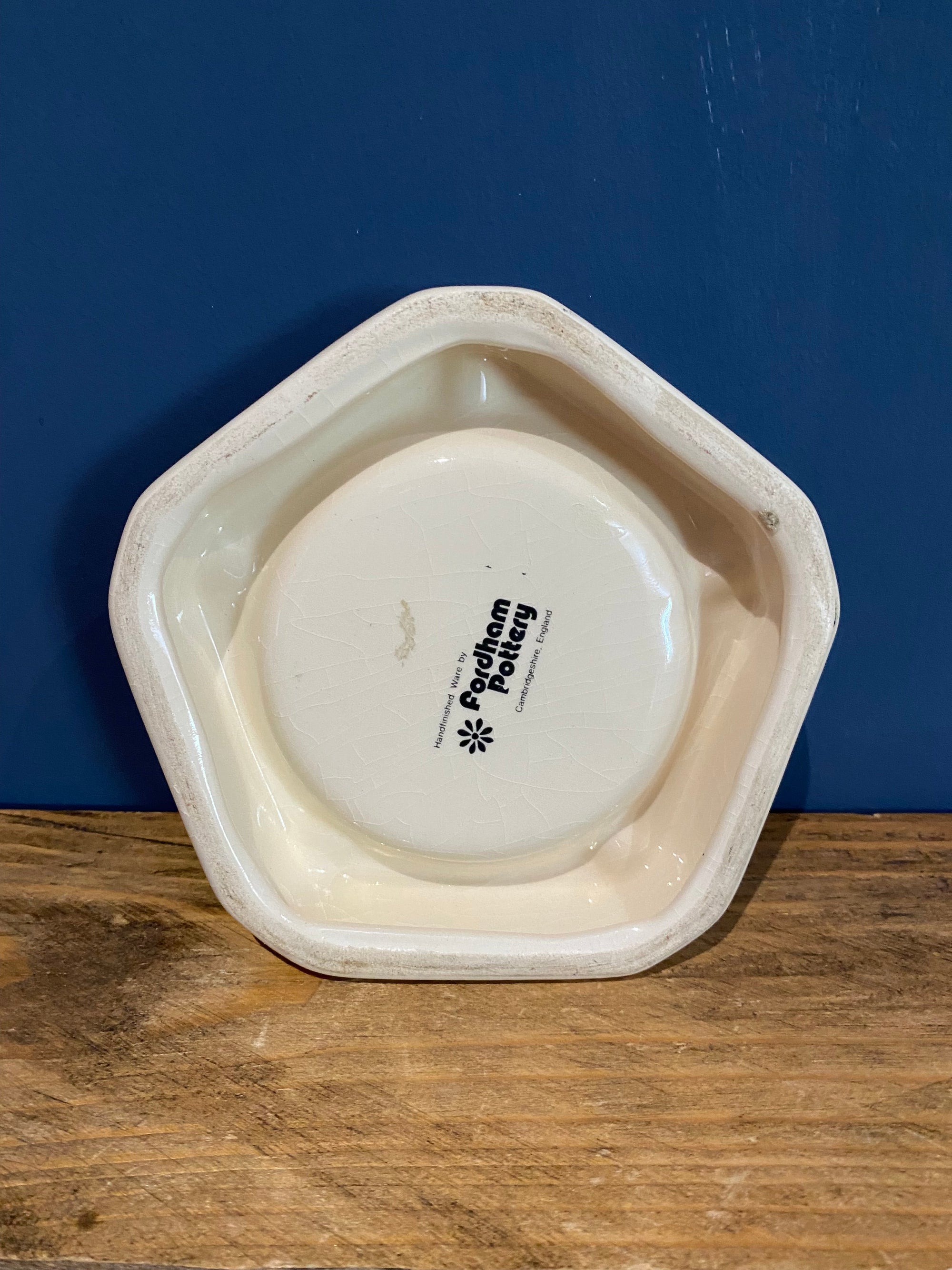 Fordham pottery Silver Jubilee Ashtray