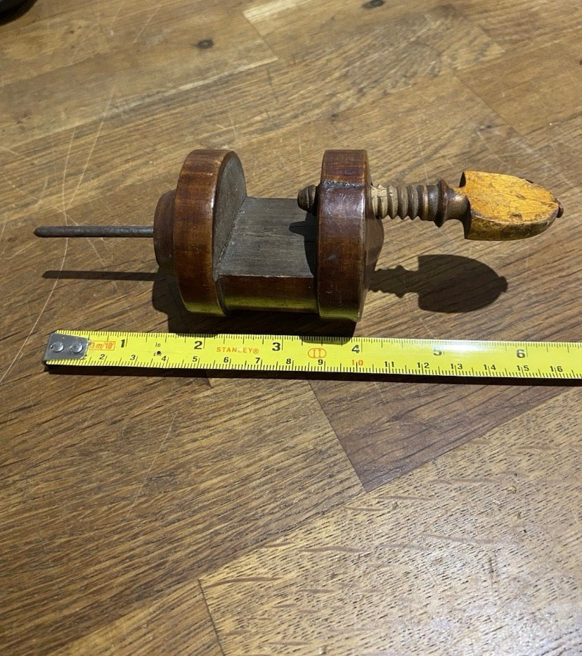 Antique Bobbin Holder , Sewing Aid
