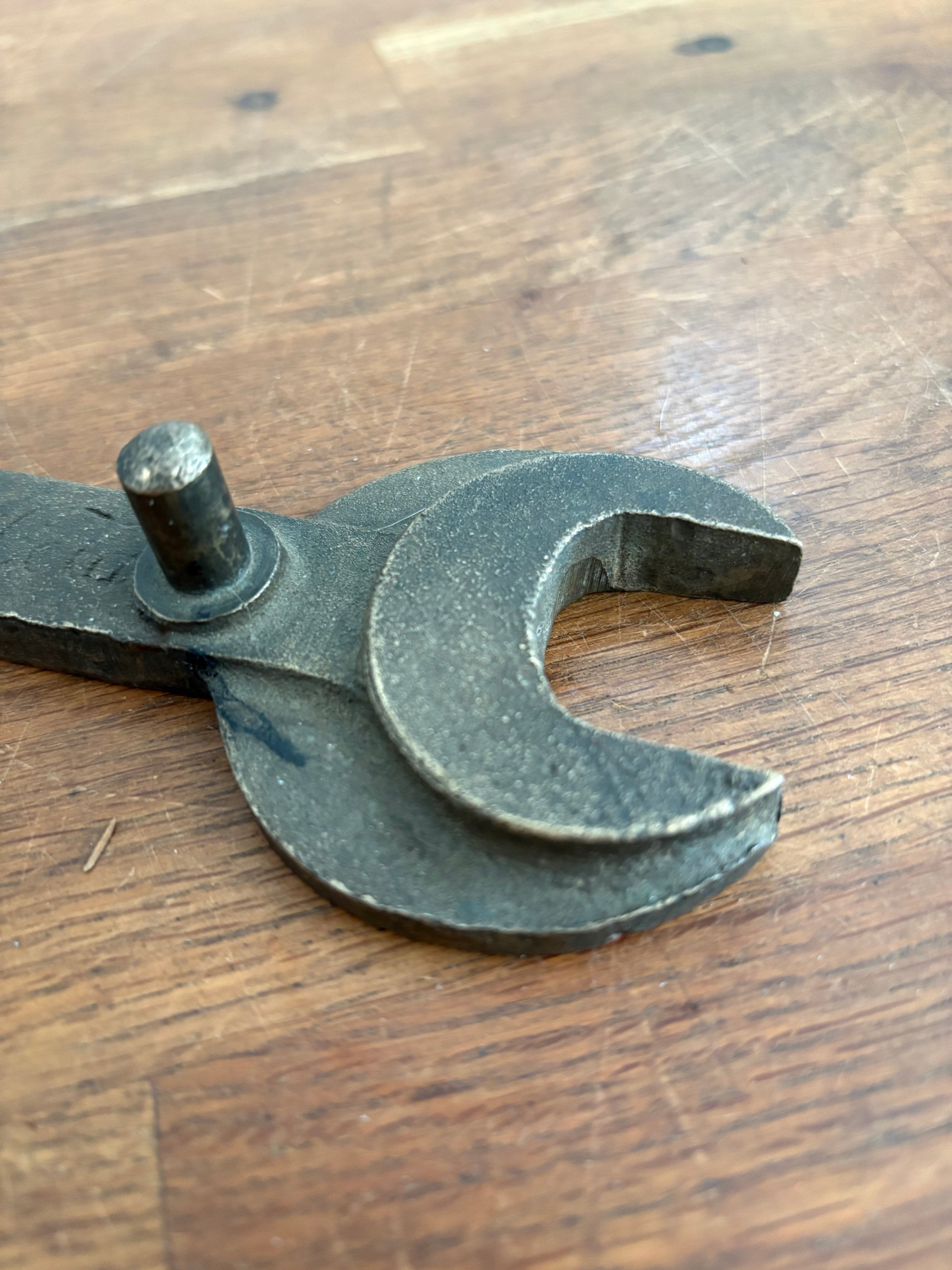 Unusual And Rare Coca Cola Barrel Spanner / Mechanic Spanner In Bronze