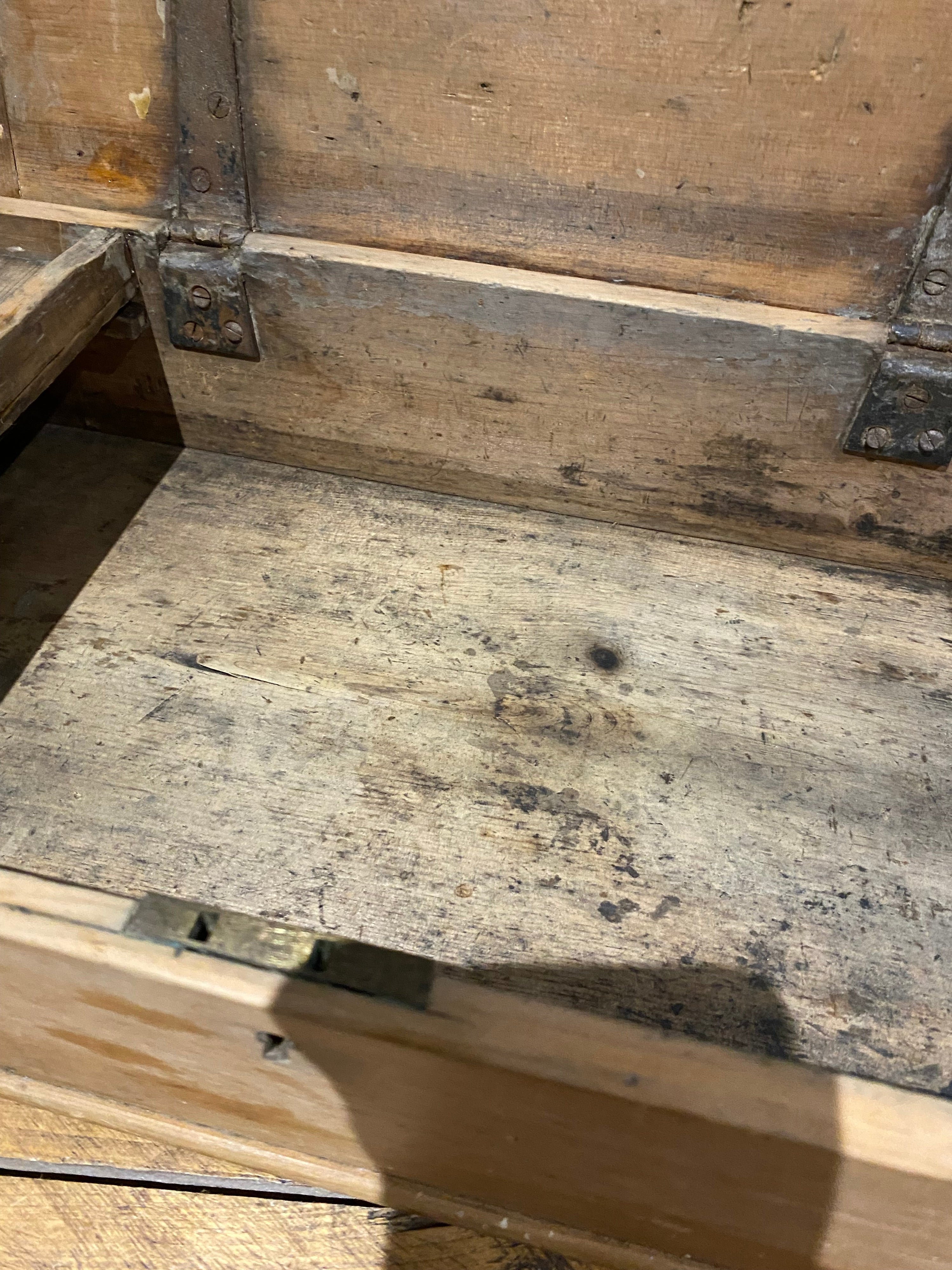 Nice Antique Box , As Found But A Cracking Box