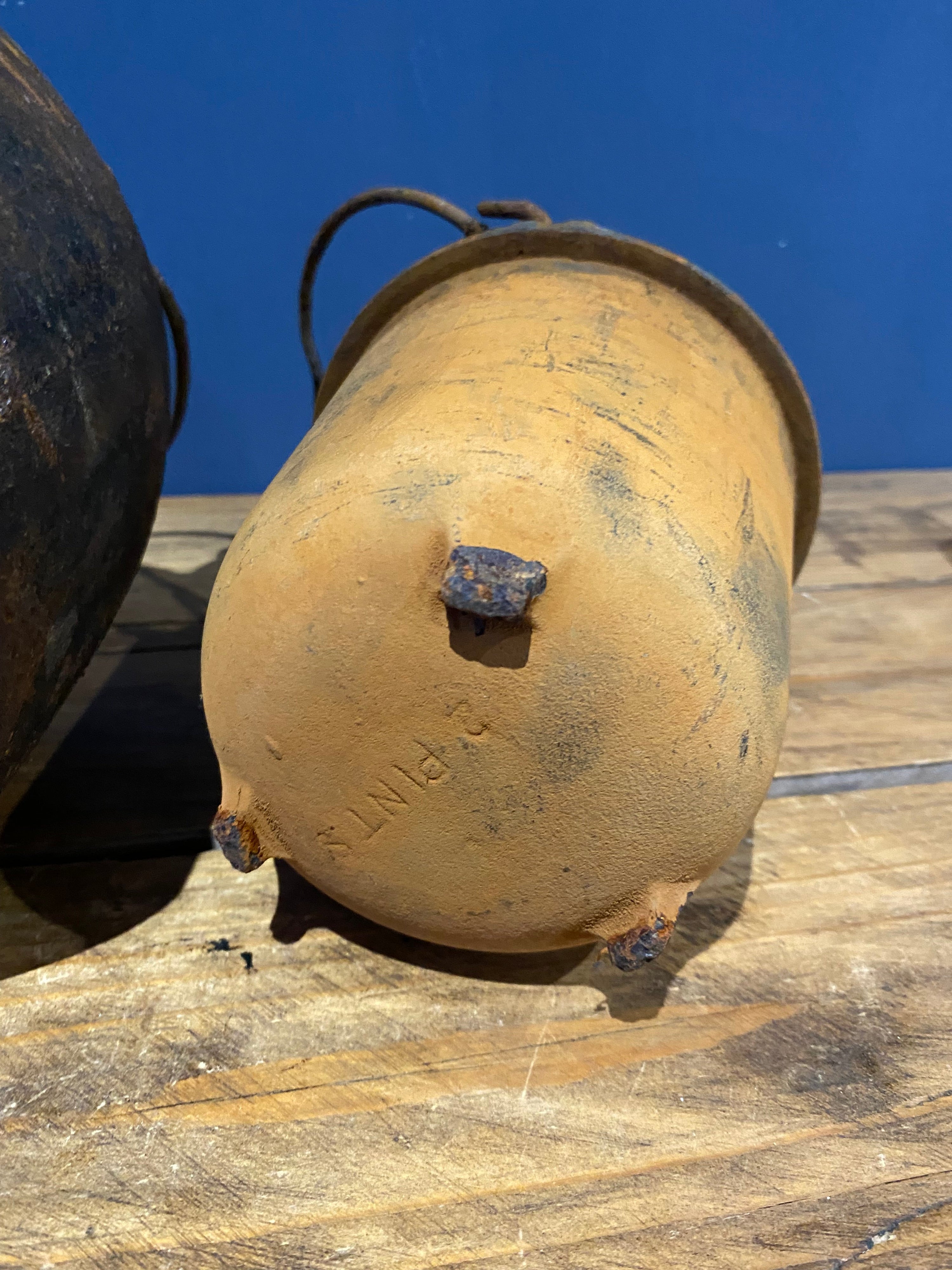 Antique/ Vintage Kenrick 2 Pint Glue Pot , As Found