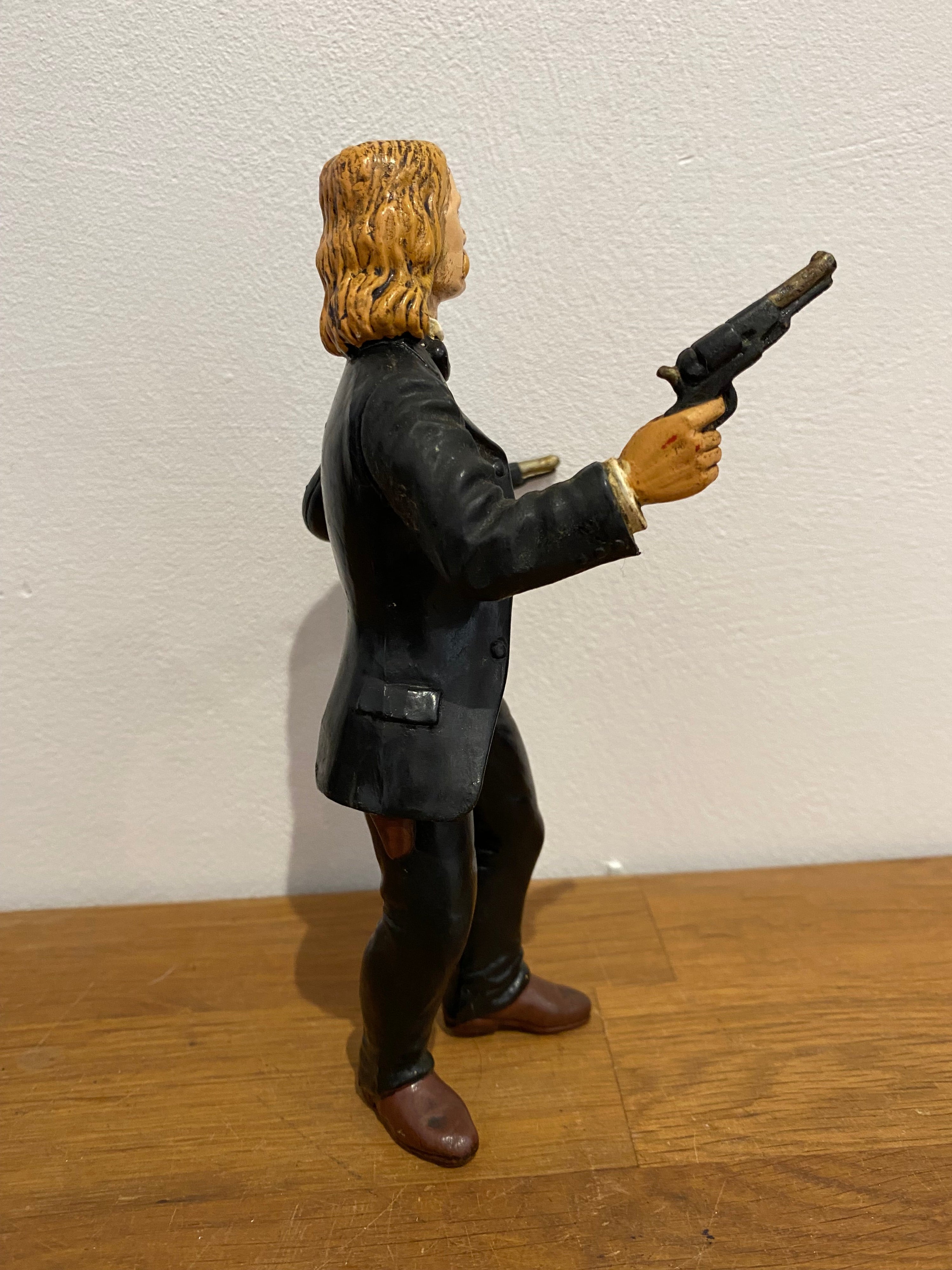 Vintage Comansi Wild West Series Wild Bill Hickok 7inch Plastic Figure