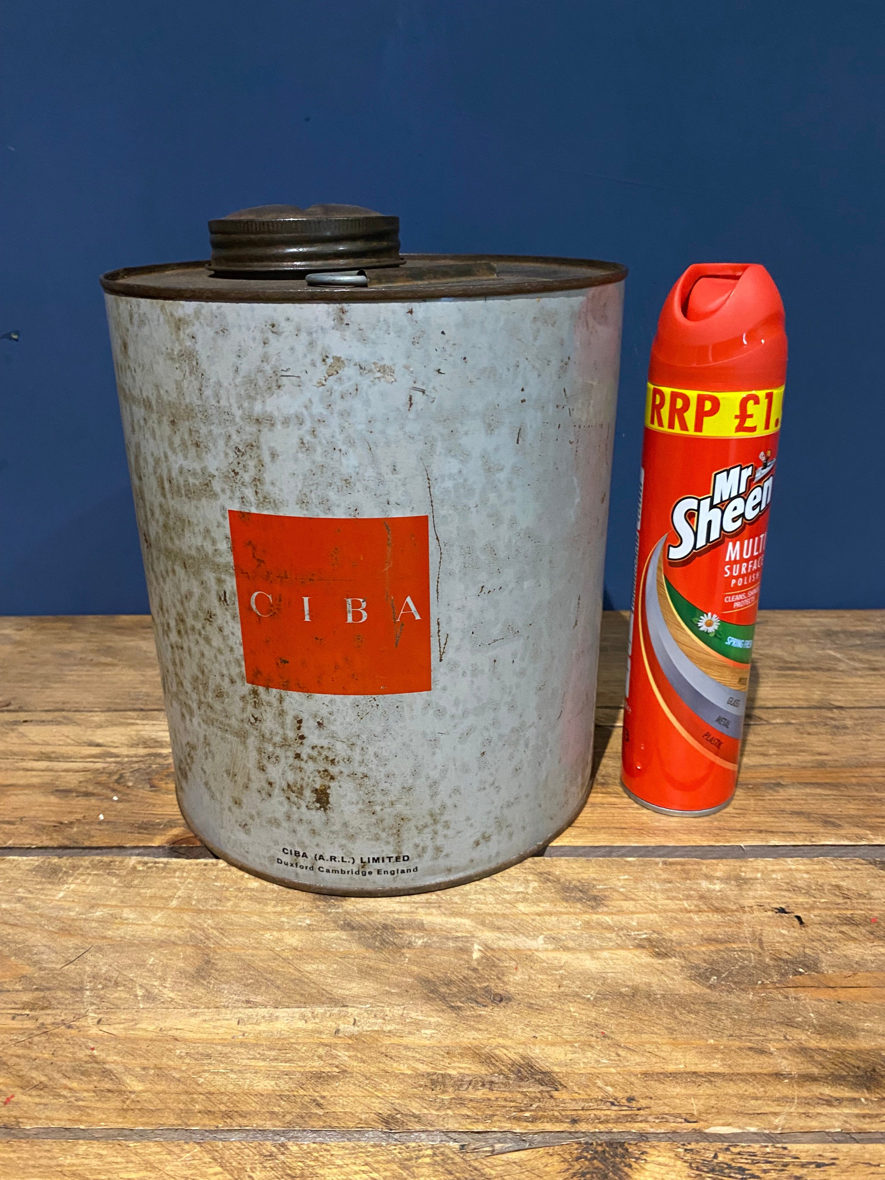 Vintage CIBA (ARL) Limited Oil Can