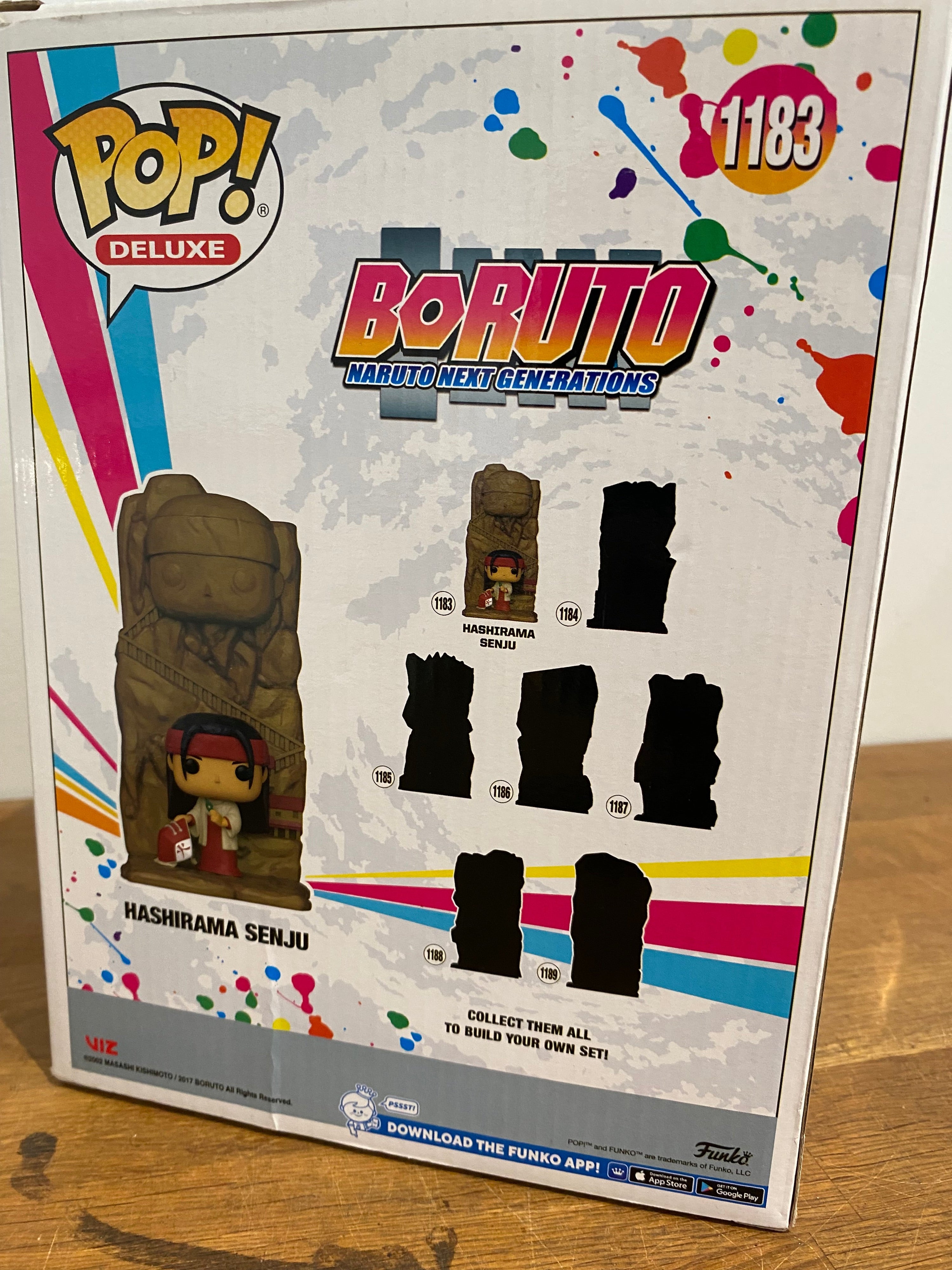 Funko Pop Deluxe , Hashirama Senju 1183 Vinyl Figure