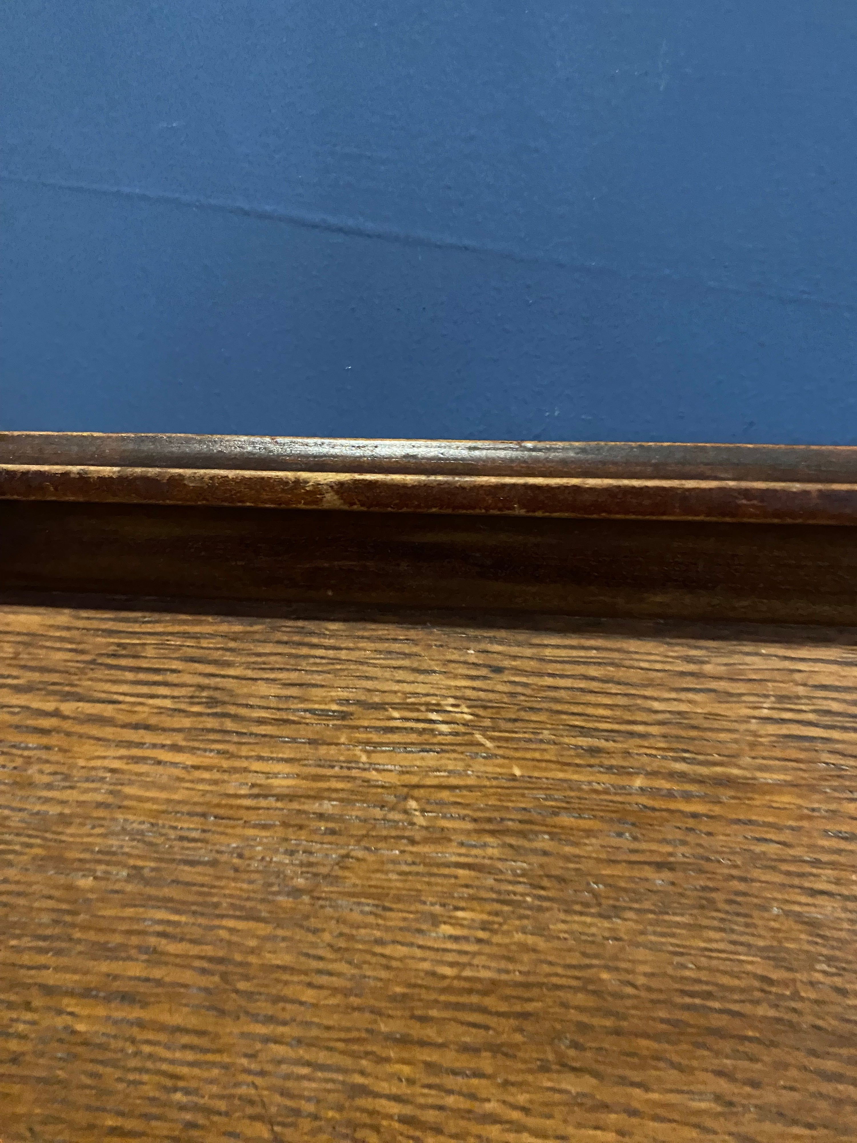 Beautiful Small Edwardian Sandwich/ Breakfast Tray . Wooden Tray, Tea Tray
