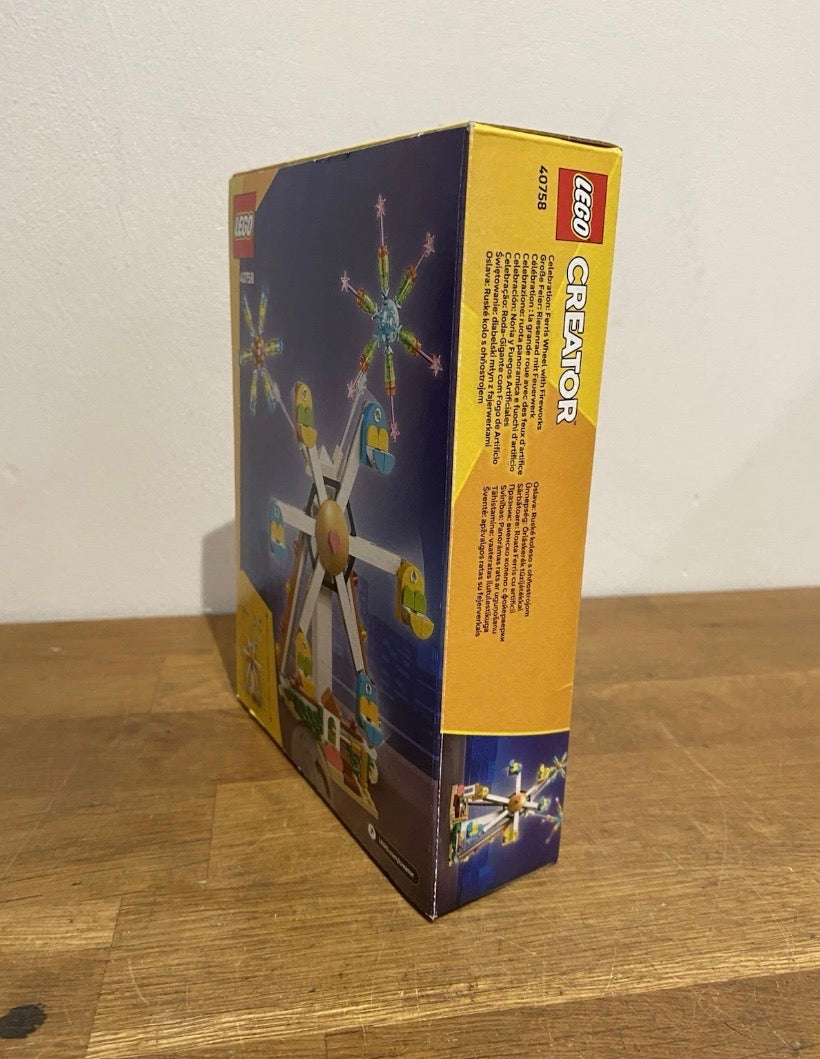 Lego Creator 40758 Celebration Ferris Wheel With Fireworks. Sealed