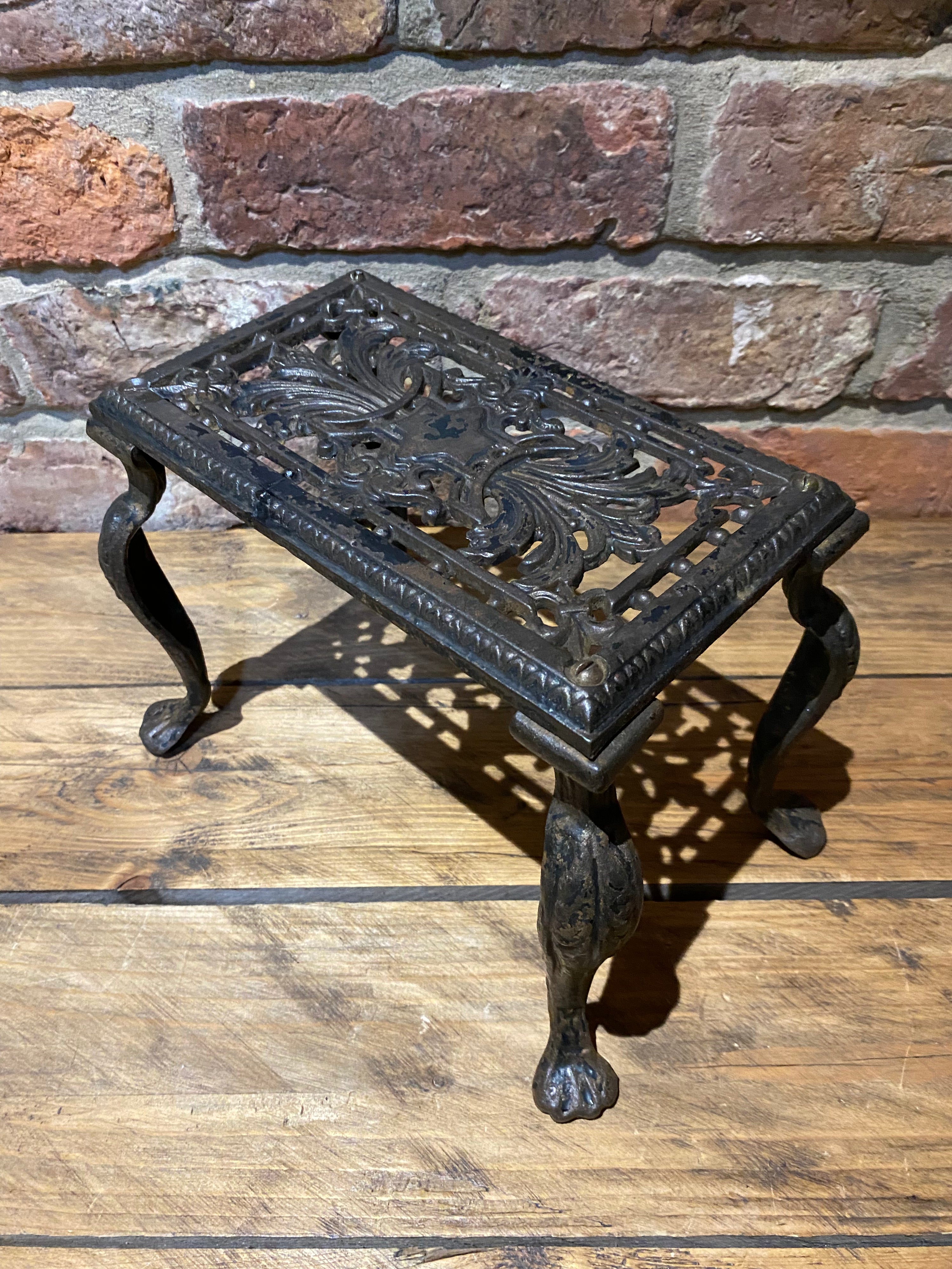 Vintage Long Legged | Tall Cast Trivet | Wilson Fox Antiques - Great Online Vintage Shopping Experience