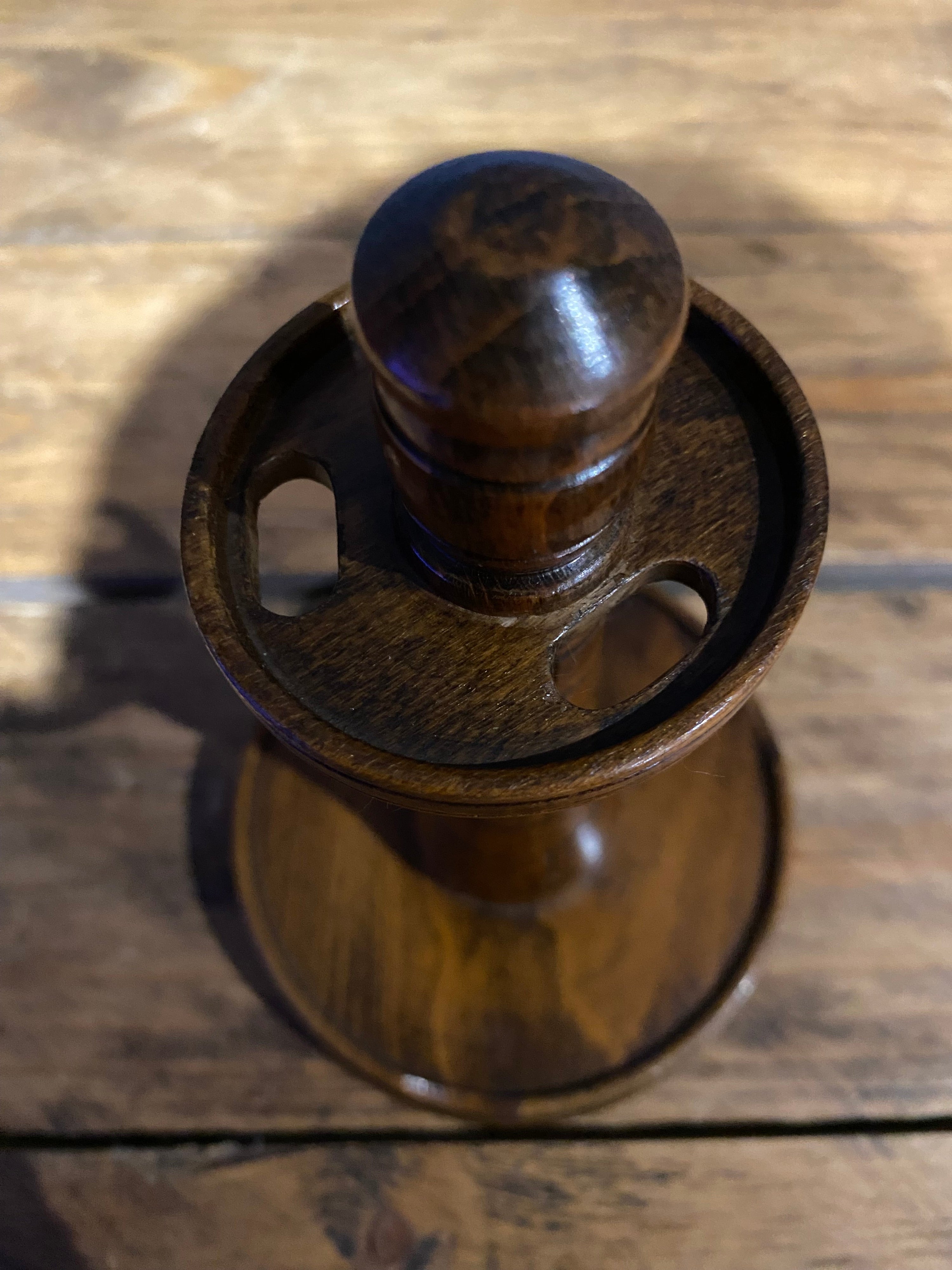 Vintage Lighthouse Pipe Holder , Wooden , Pipe Stand