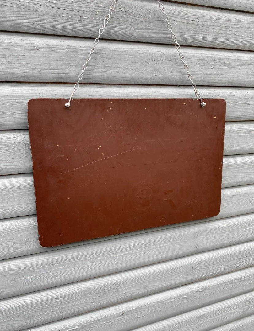 Vintage Parke-Davis Pharmaceutical Advertising Mirror