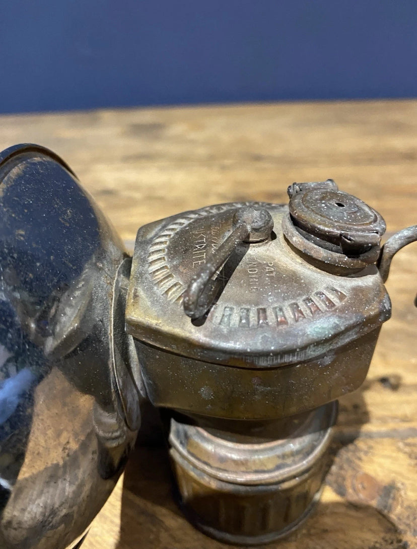 Vintage Justrite Miners Lamp , As Found