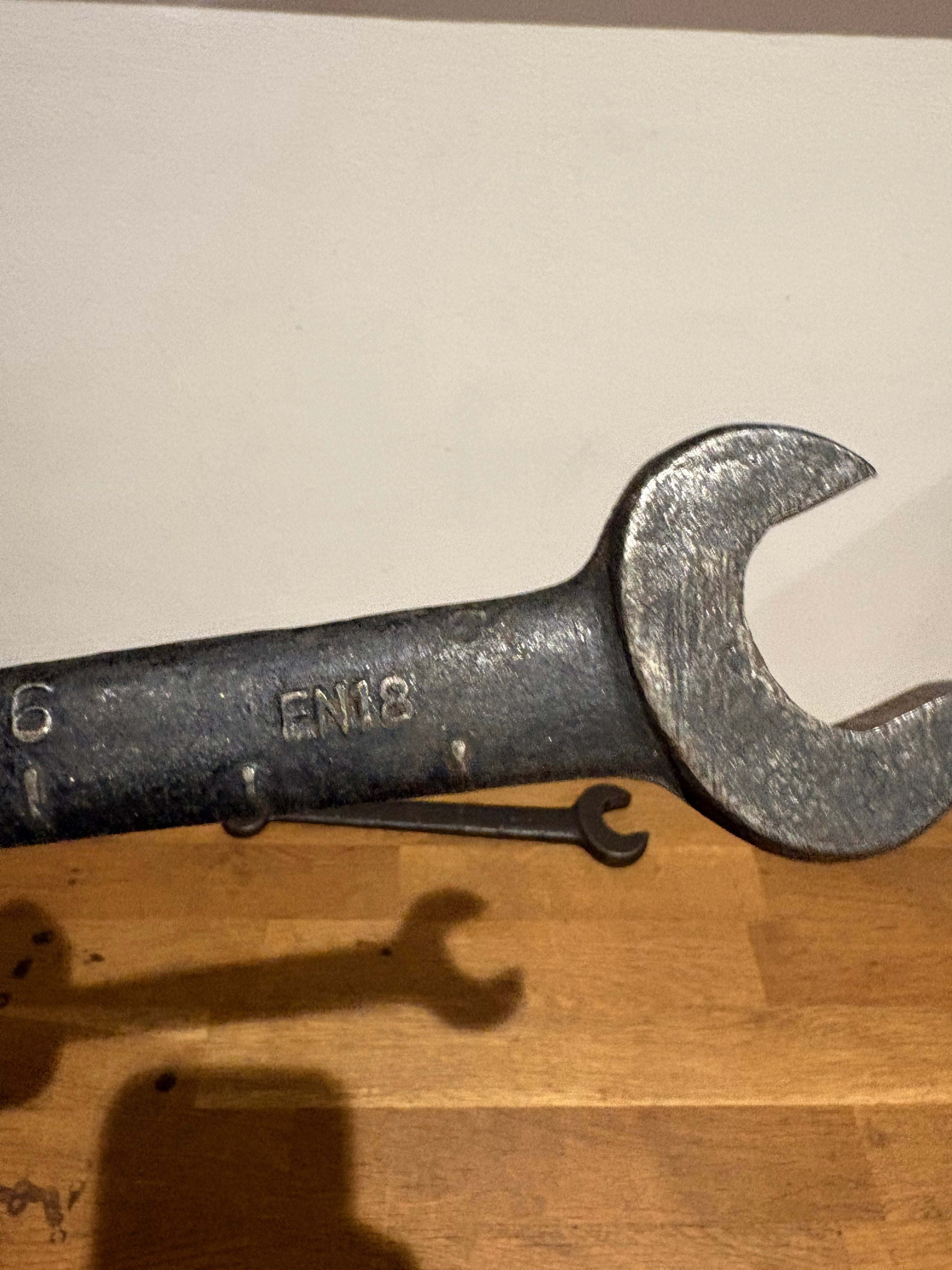 Vintage 10” Tractor Spanners  X 3 , EN18