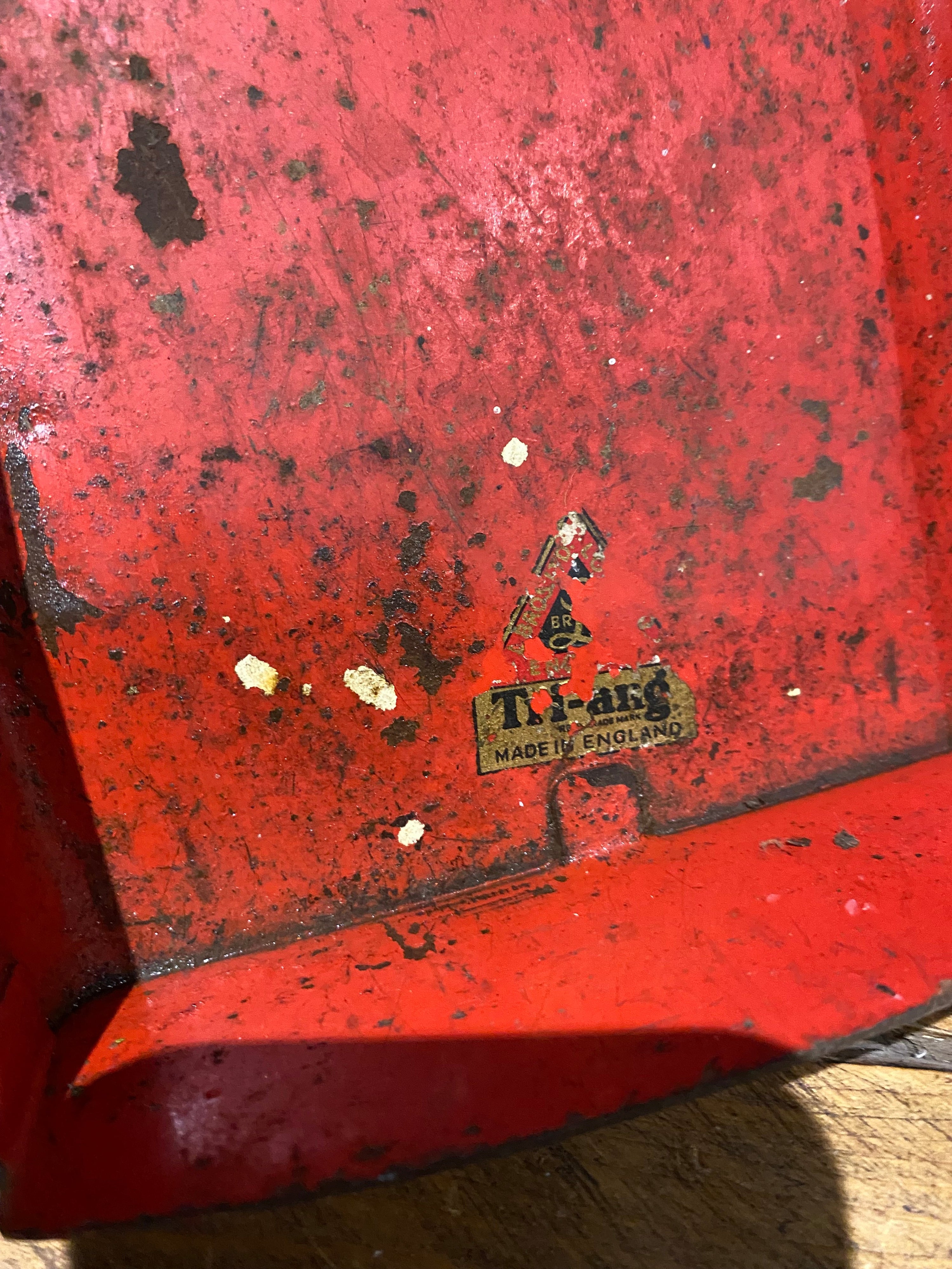 Early Triang Large Pressed Steel Tipper Truck , 1930’s