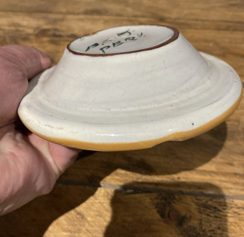 Vintage Ruston Diesel Motors Somerin , Ceramic Ashtray, Locomotives, Railway