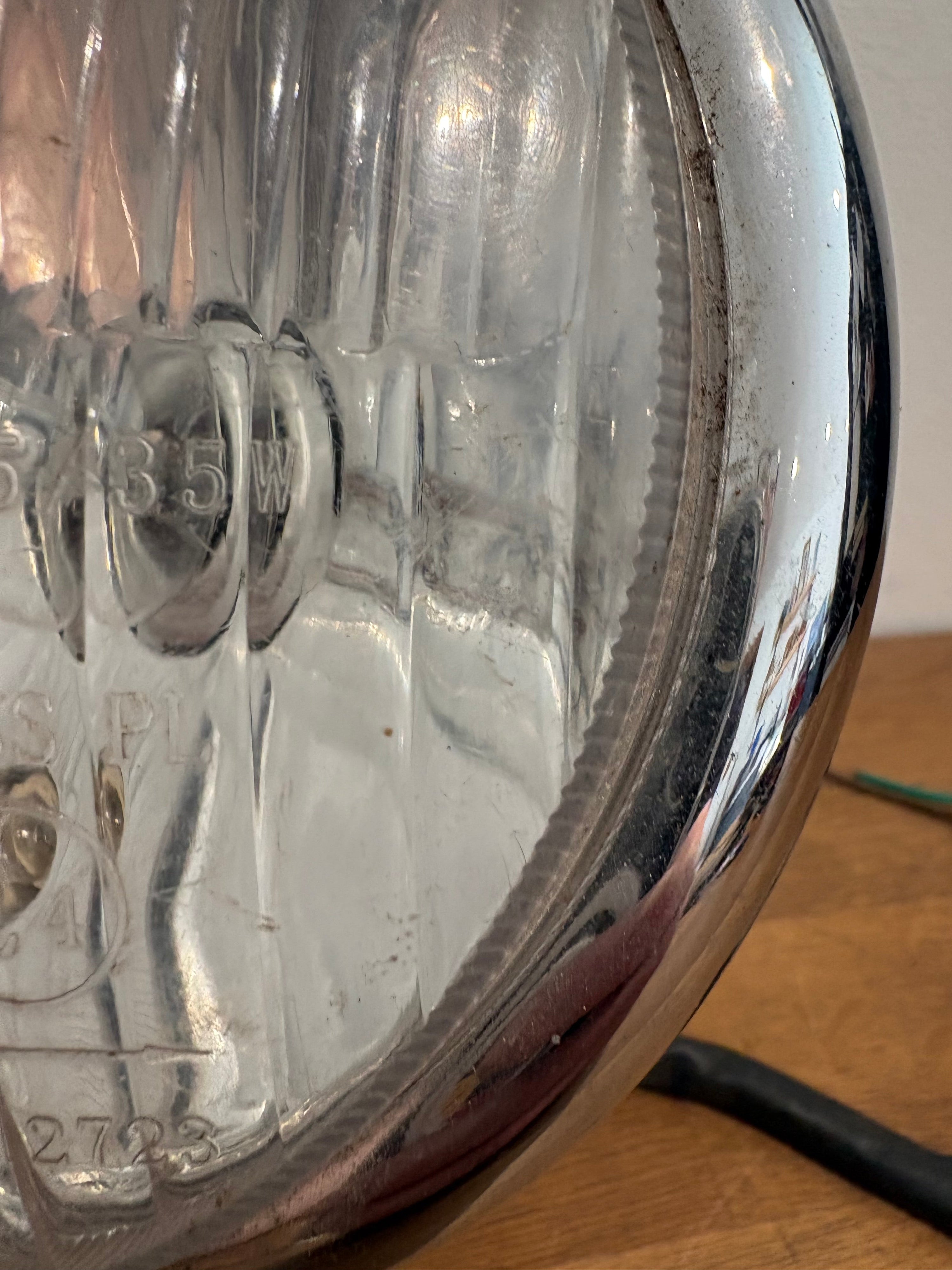Vintage KeKai Car Spot Light/ Fog Light . E4 , 50R-0012723, W3W12V