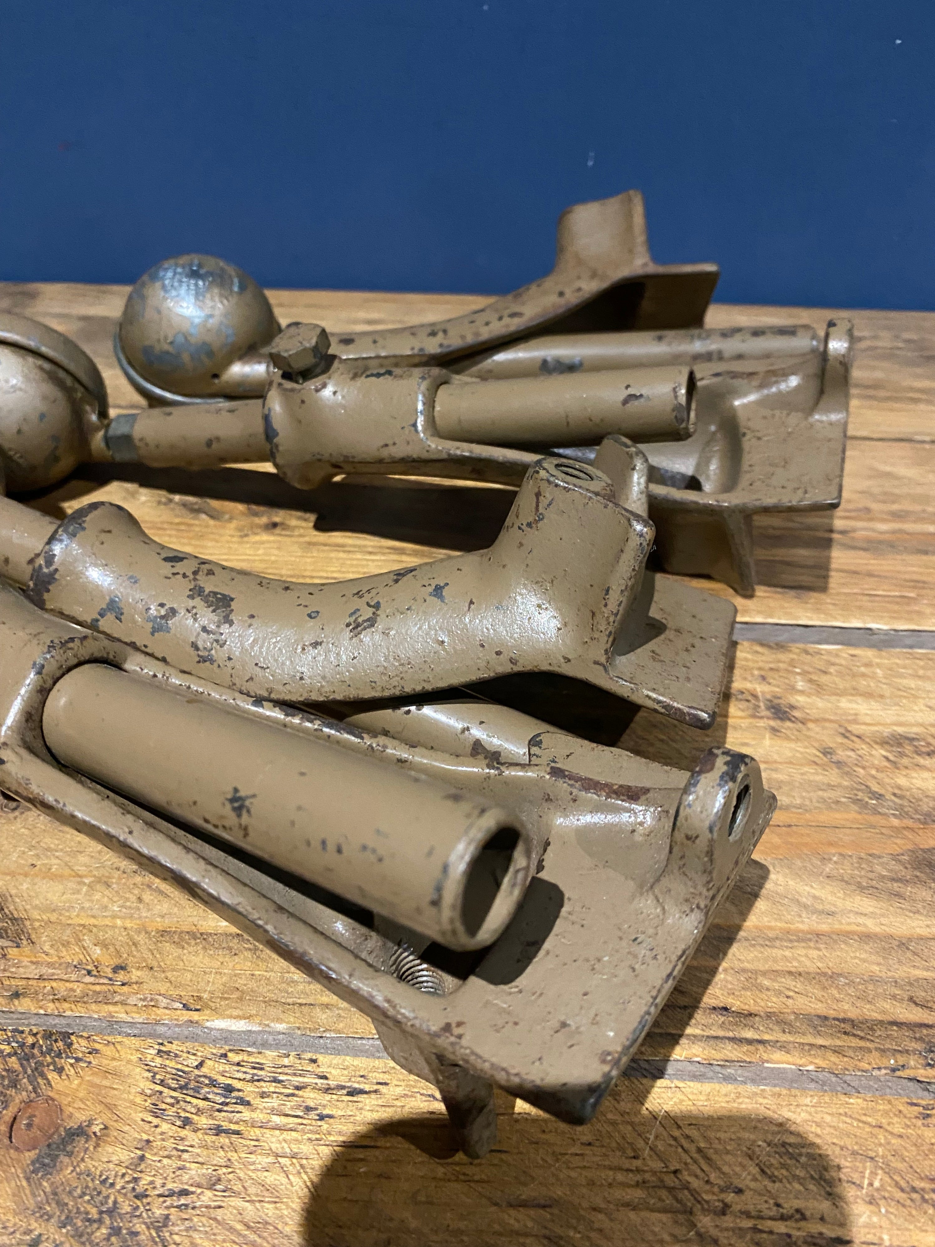Vintage Kenrick And Sons Adjustable Bed Legs