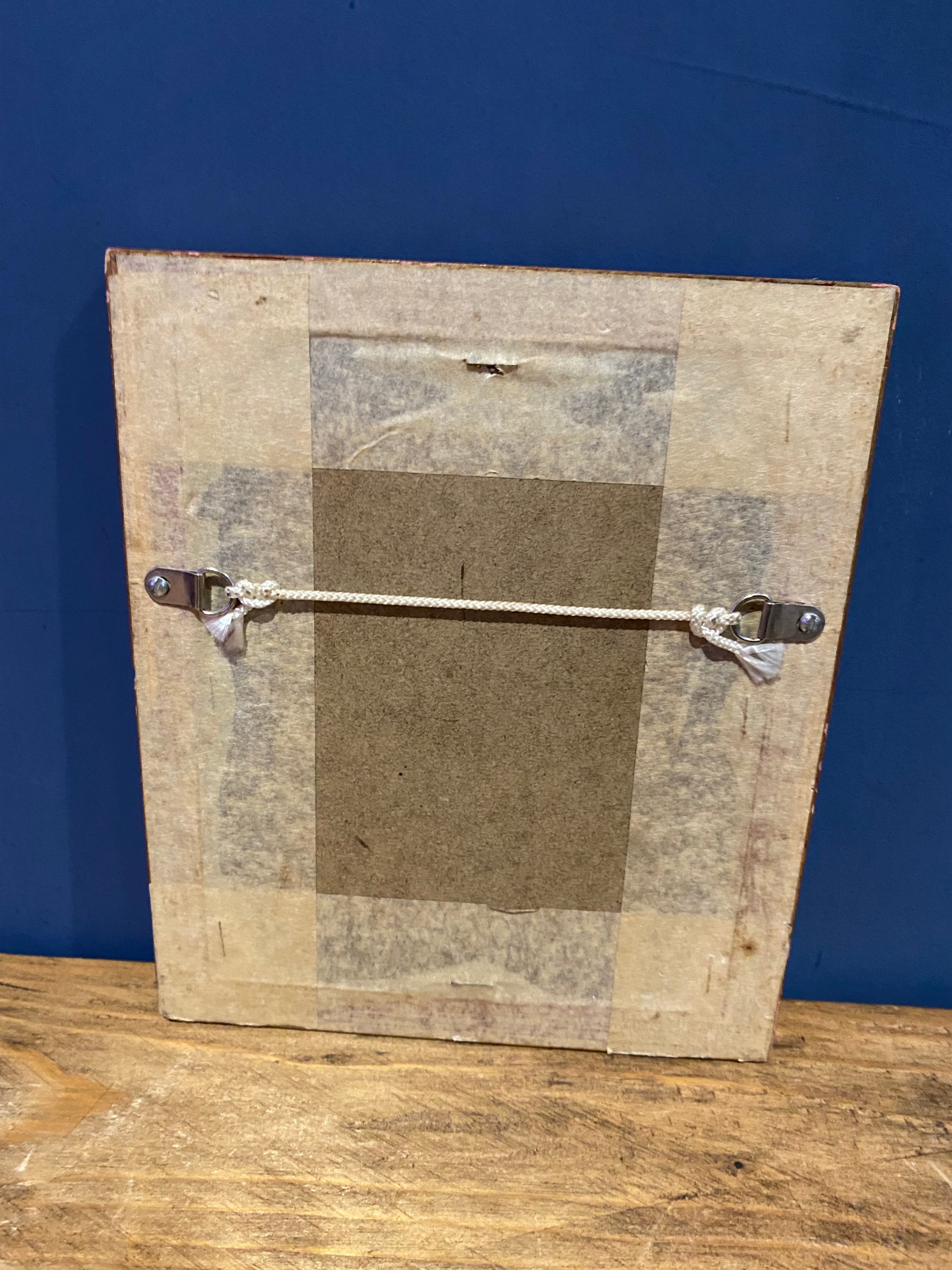 Antique Early Miniature Pencil Portrait Print