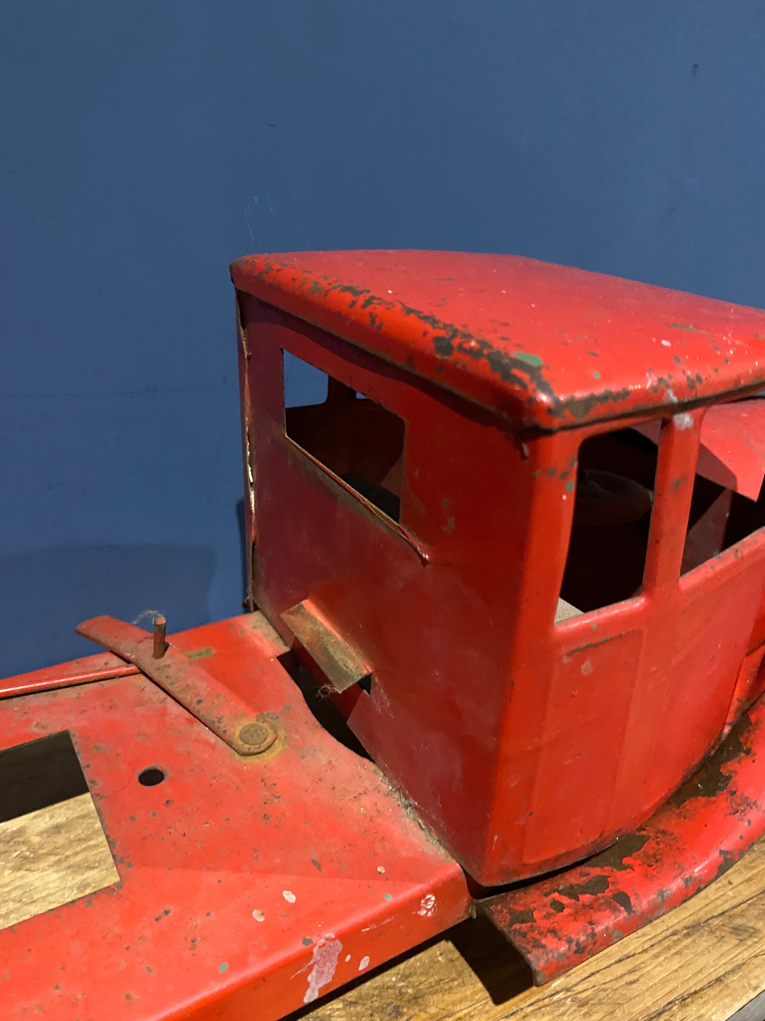 Early Triang Large Pressed Steel Tipper Truck , 1930’s
