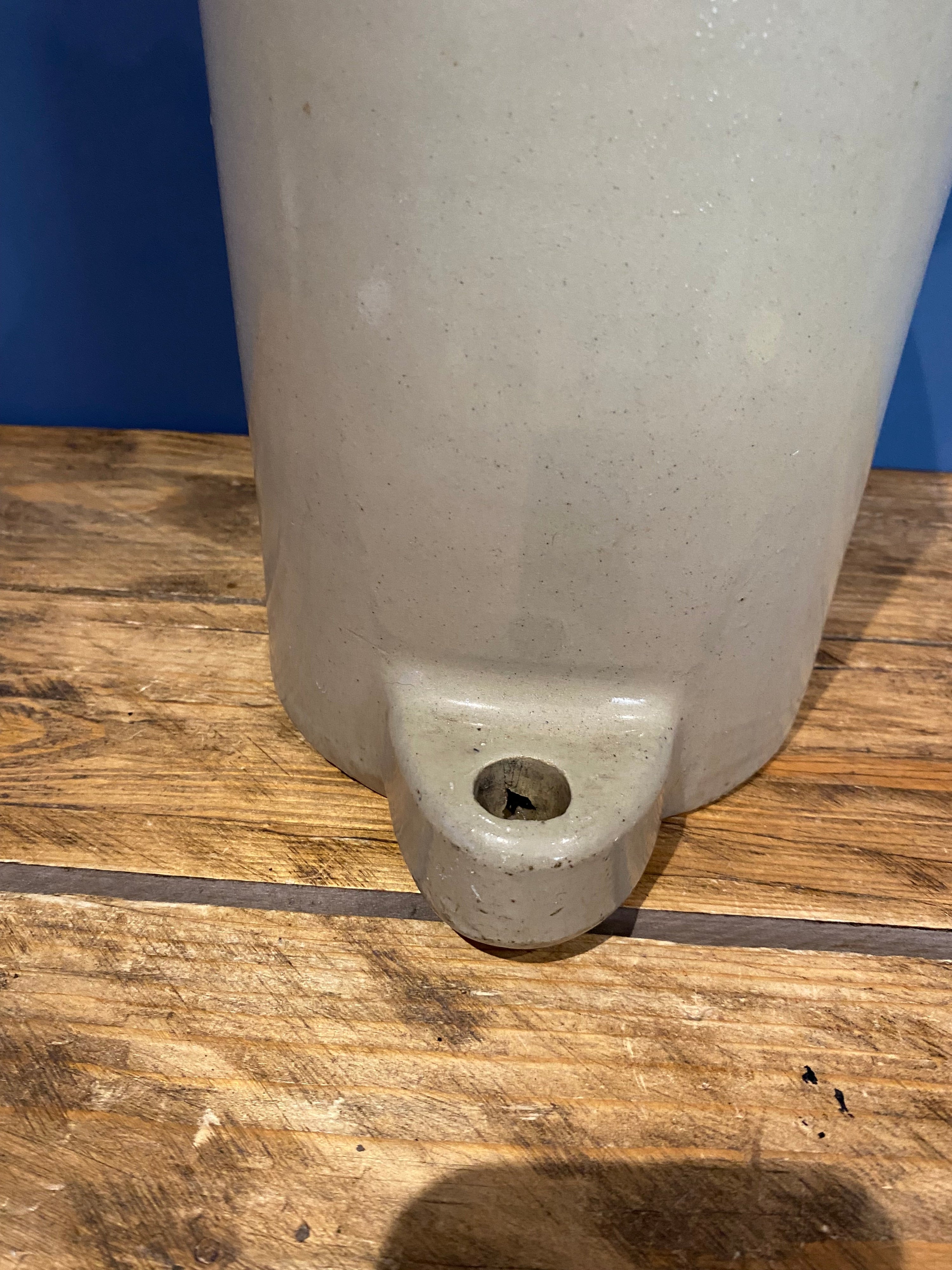 Vintage Salutaris Water Co , Stoneware Bottle / Flagon / Pot