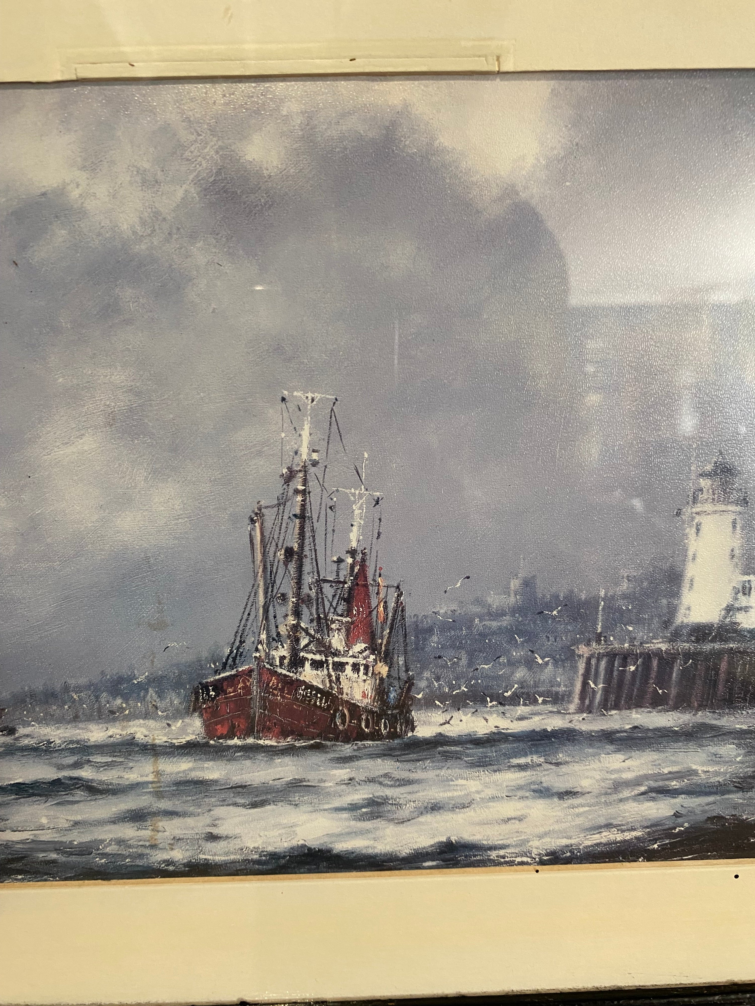 Jack Rigg Maritime Harbour Scene Print