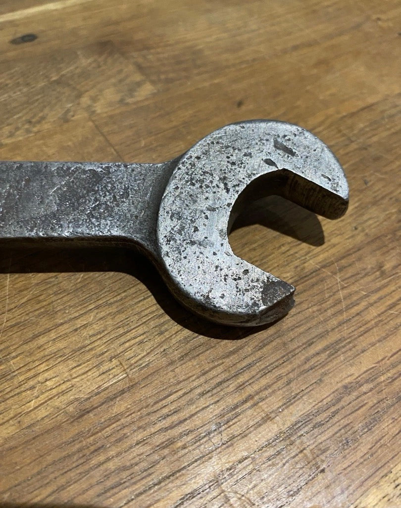 Vintage 1941 Air Ministry Spanner, 3/4 Bsw,7/8 Bsf + 5/8 Bsw, 11/16 Bsf.