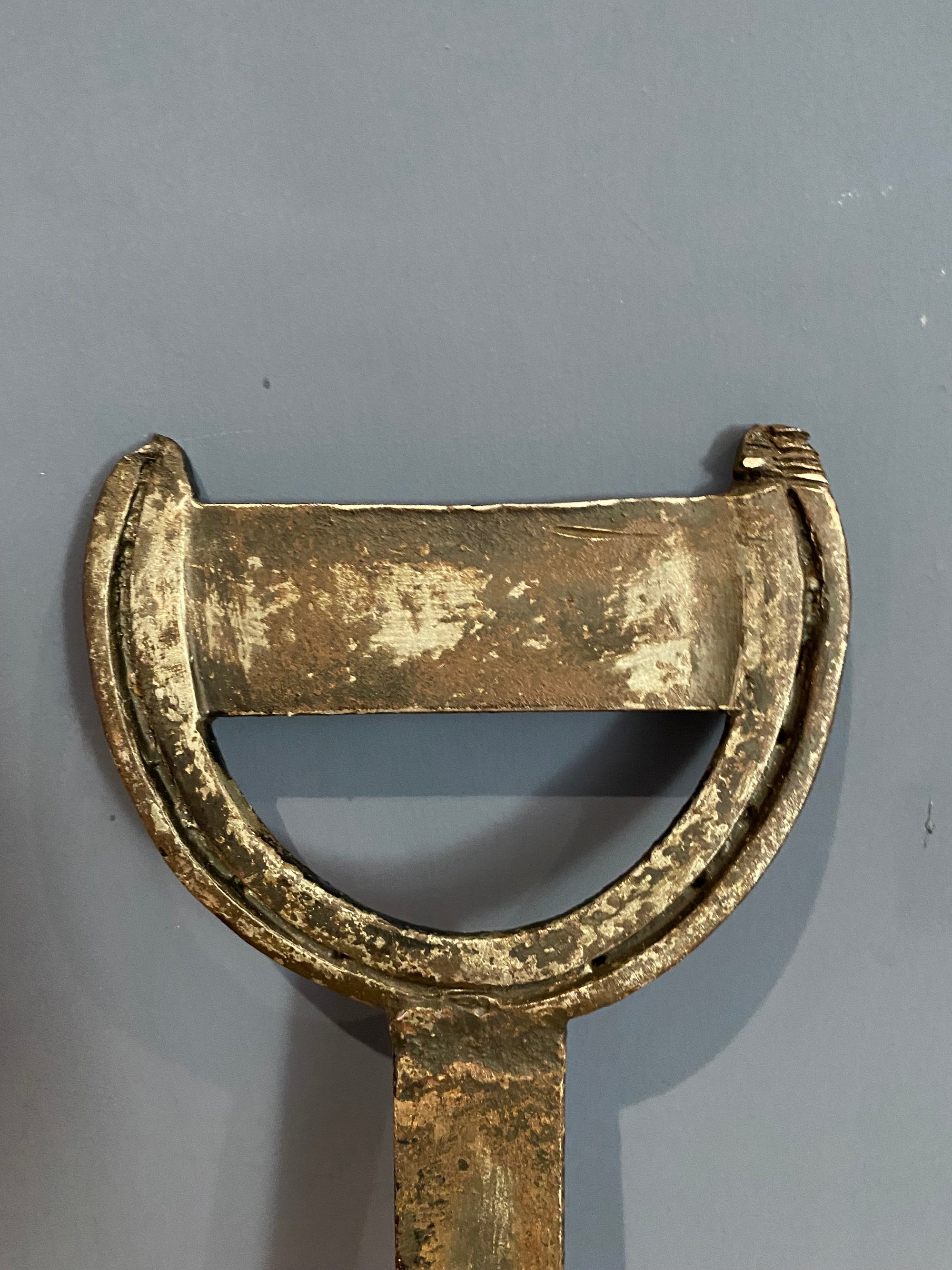 Unusual Rustic Horseshoe Boot Scraper