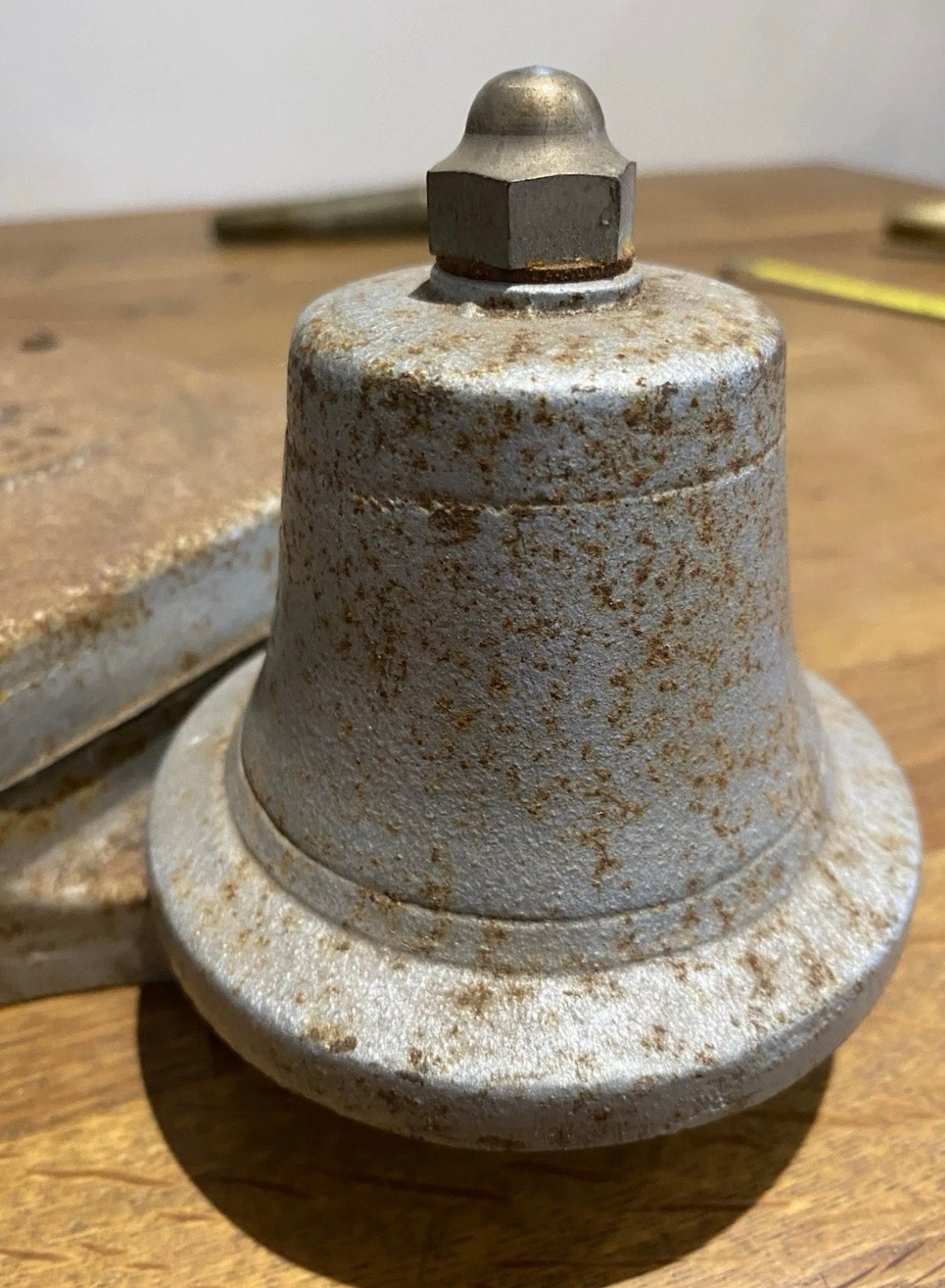 Vintage Bell , School Bell/factory Bell/ Fire Bell . Untested/ Non Working.
