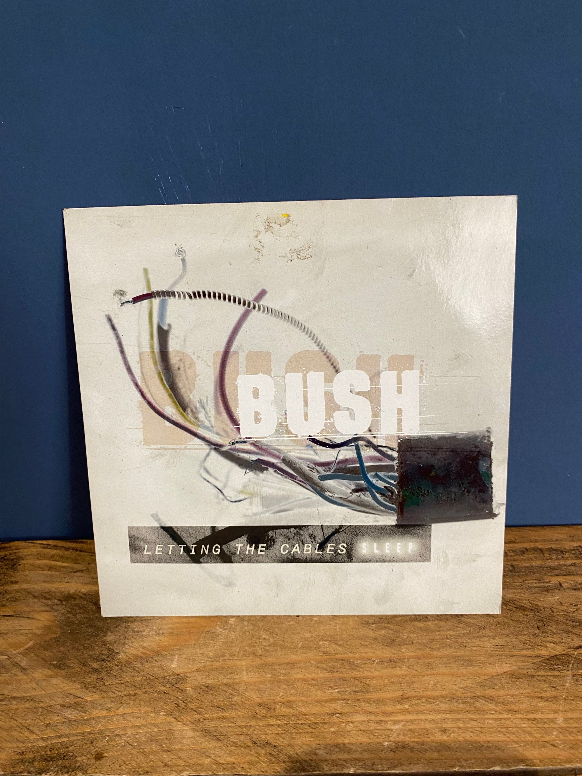 Bush , Letting the cables sleep.  7” coloured vinyl
